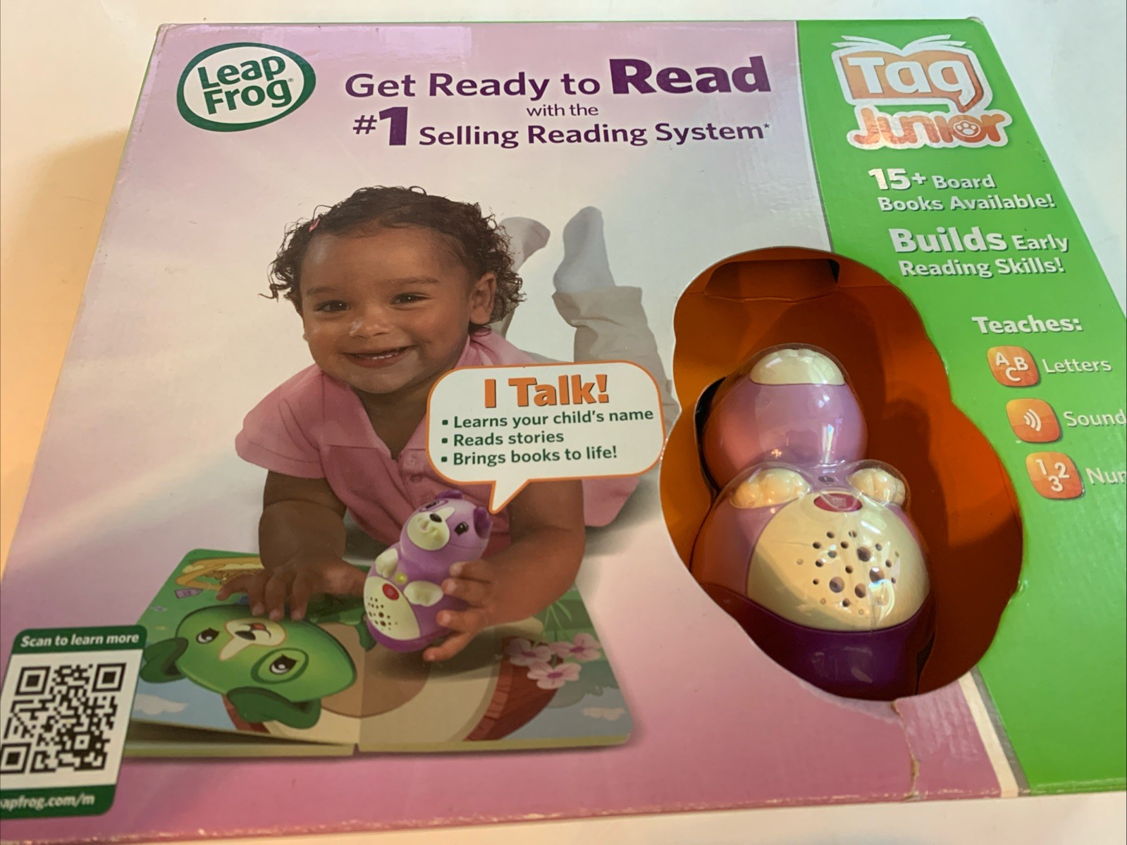 Sealed Leap Frog Tag Junior NEW Ages 1-4 Years Preschool Skills Reading Em4