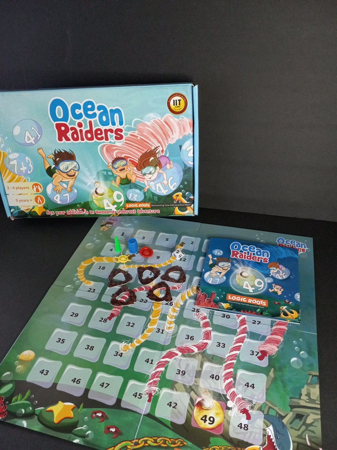 Ocean Raiders Logic Roots Math Learning Game – Undersea Adventure Addition Game