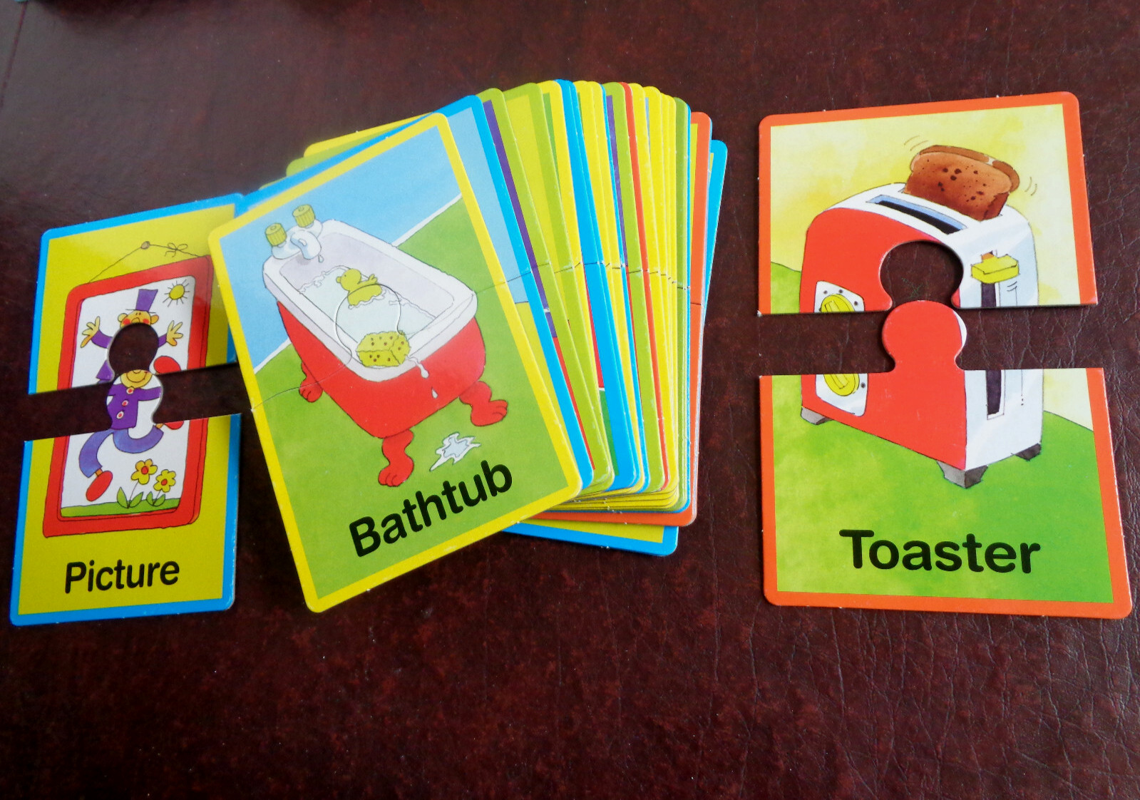 FIRST WORDS Puzzle Set~House-Animals-Simple Words Early Childhood Development