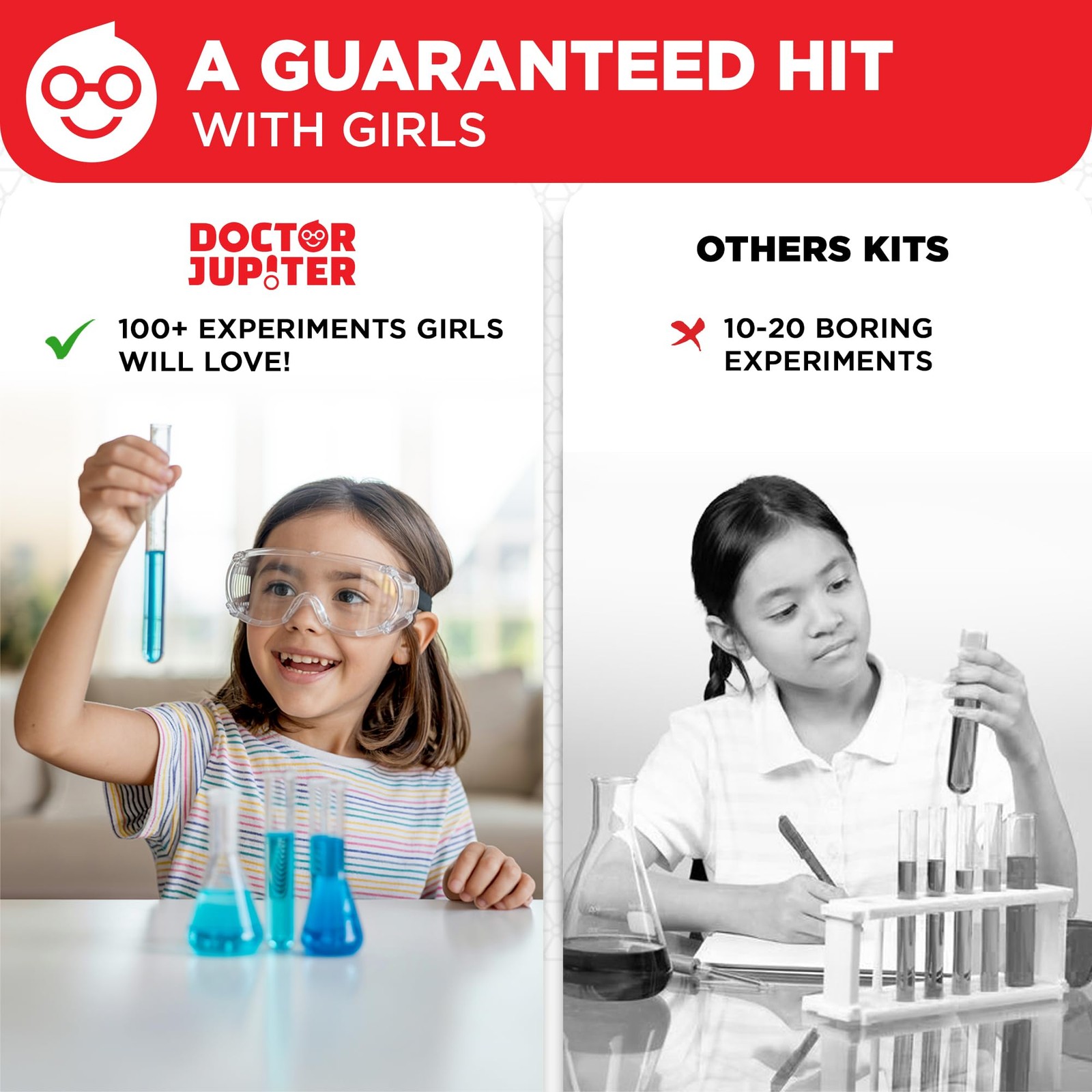 Girls’ First Science Kit for Kids Ages 4-5-6-7-8 | Birthday Gift Ideas for 4+…