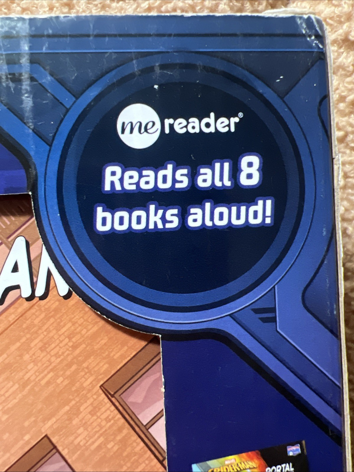 Marvel Spider-Man Me Reader 8-Book Library & Electronic Reader