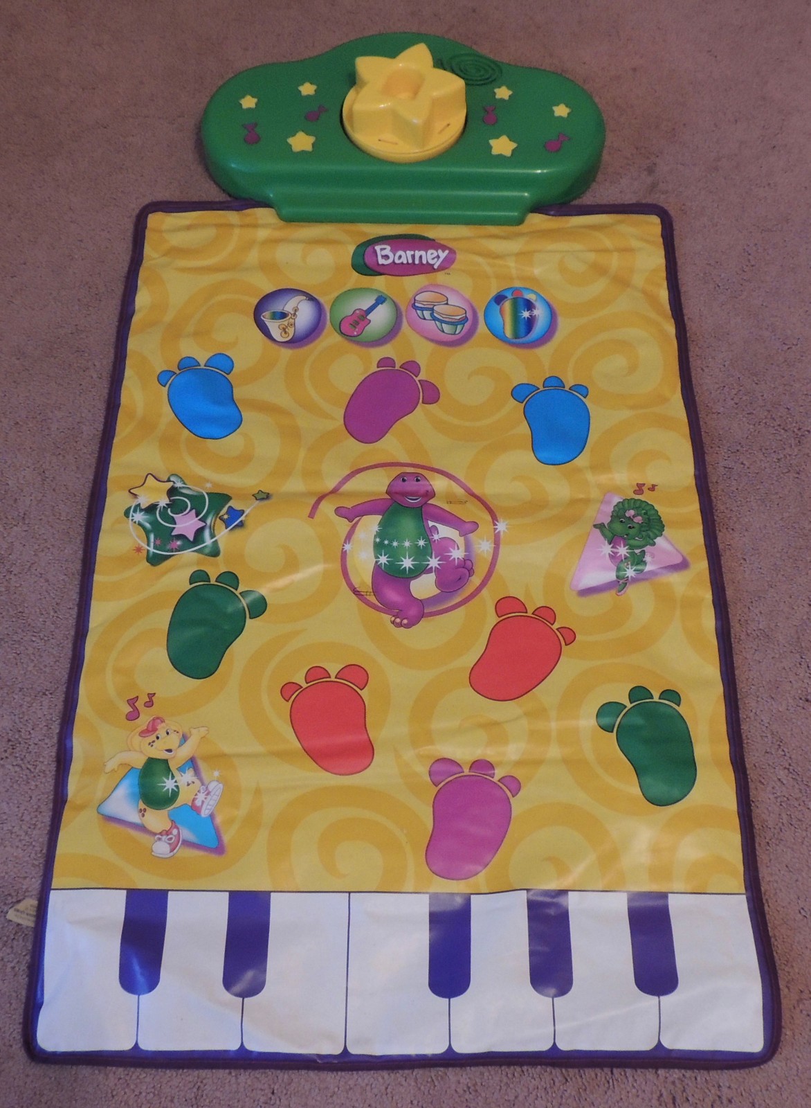 Vintage Barney’s Move ‘n Goove Dance Mat – READ