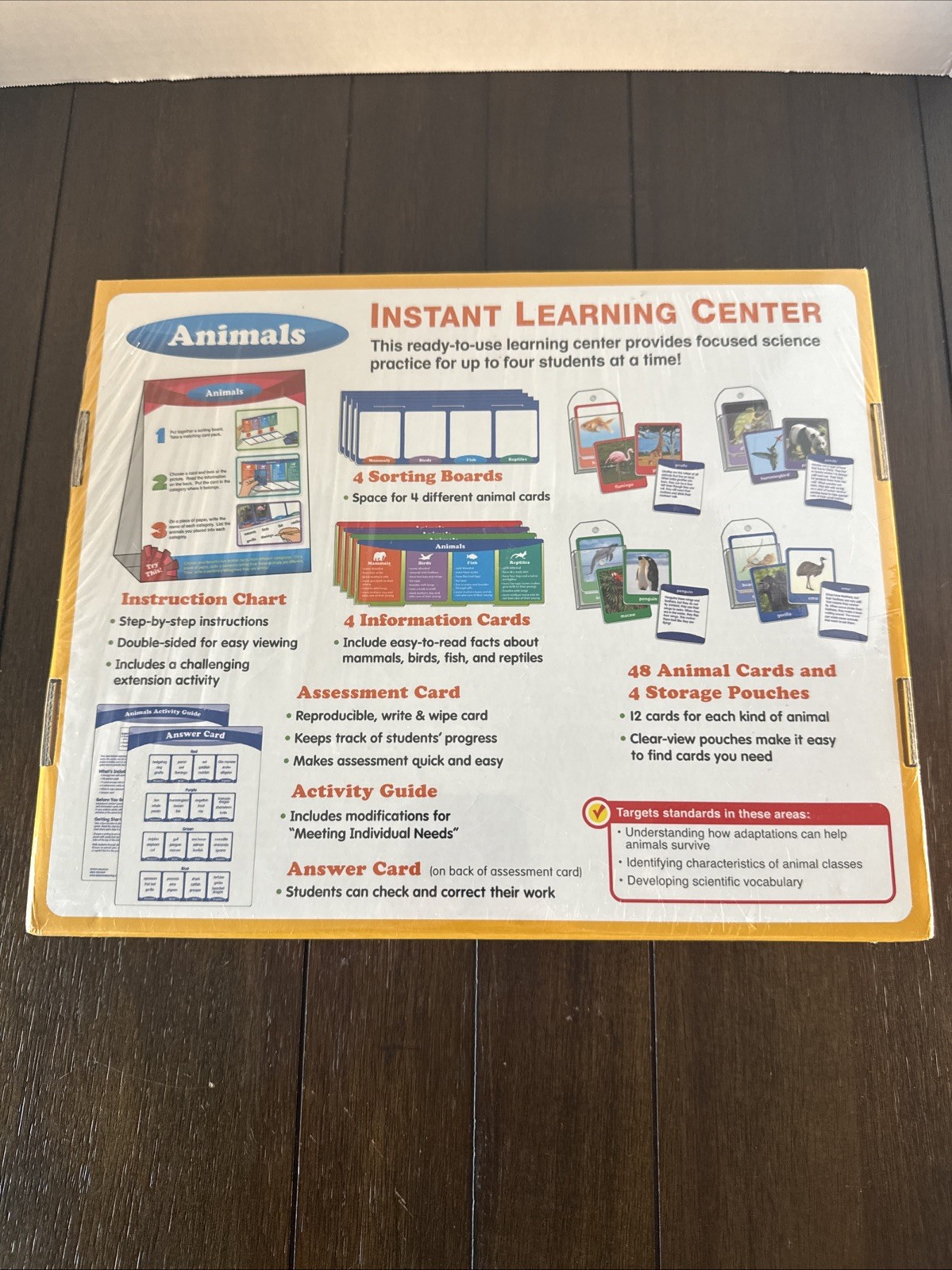 Animals Instant Learning Center Lakeshore Science SEALED