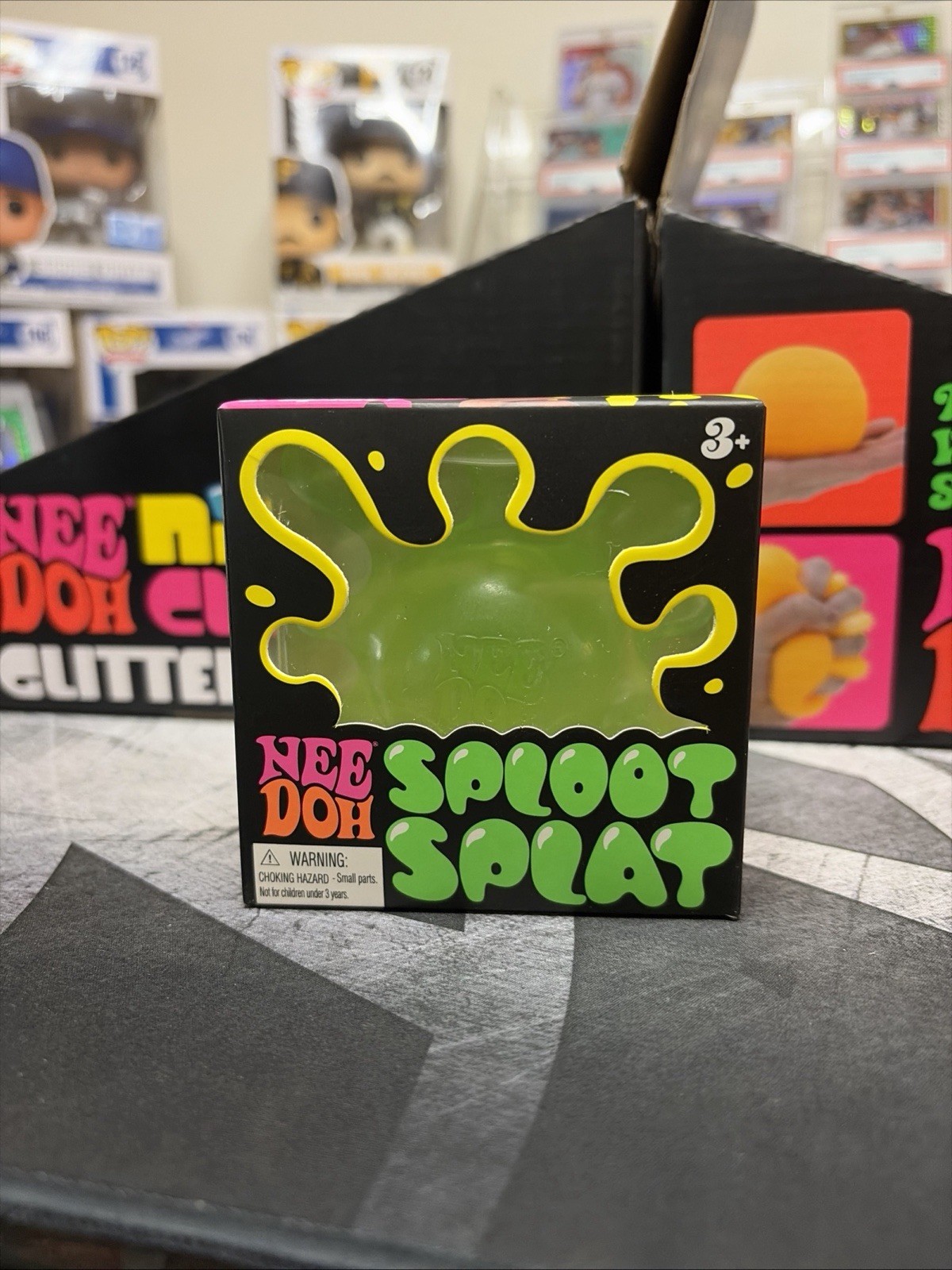 🫟 Genuine Schylling NeeDoh Sploot Splat Squeeze Green US SELLER Same Day 🔥🫟