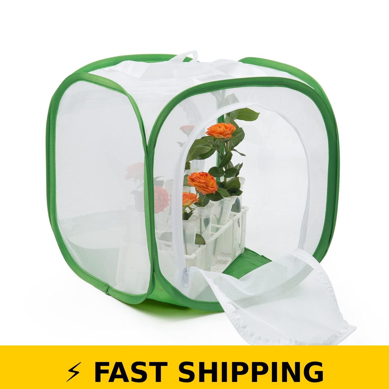RESTCLOUD Monarch Butterfly Habitat – Insect Mesh Cage 12x12x12