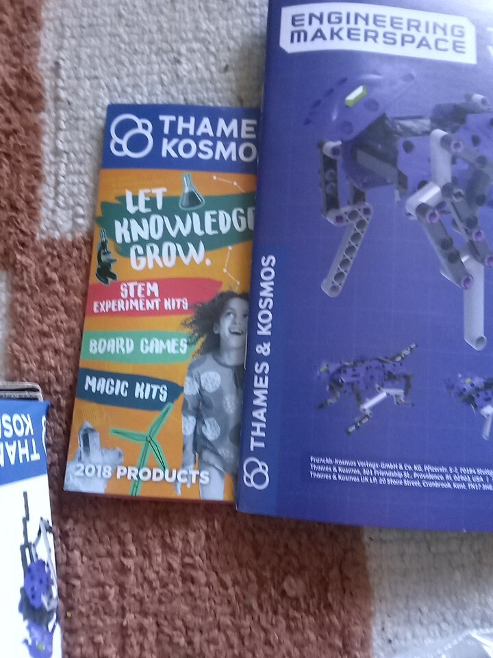 Terrain Walkers Thames & Kosmos 8 in 1 Models STEM Engineering Makerspace NOB