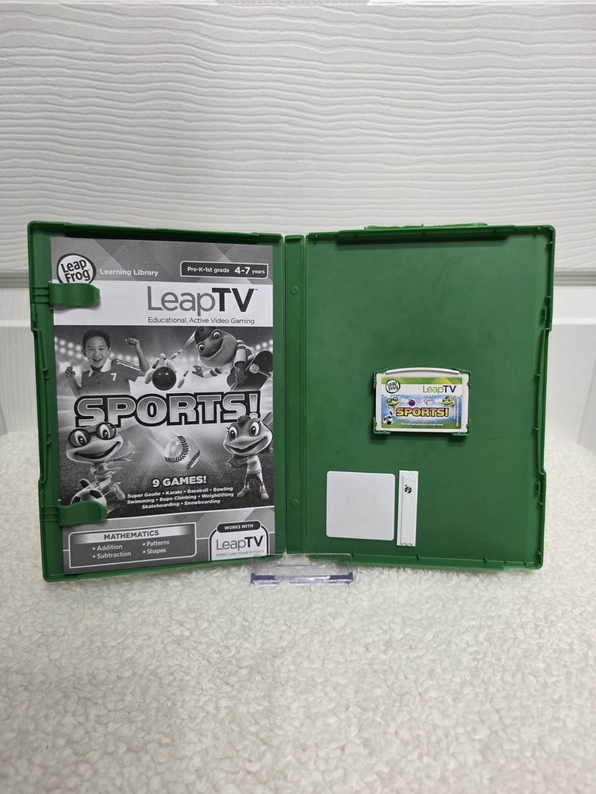 Leap Frog Leap TV Sports Educational Active Video Game Mathematics 4-7 Years