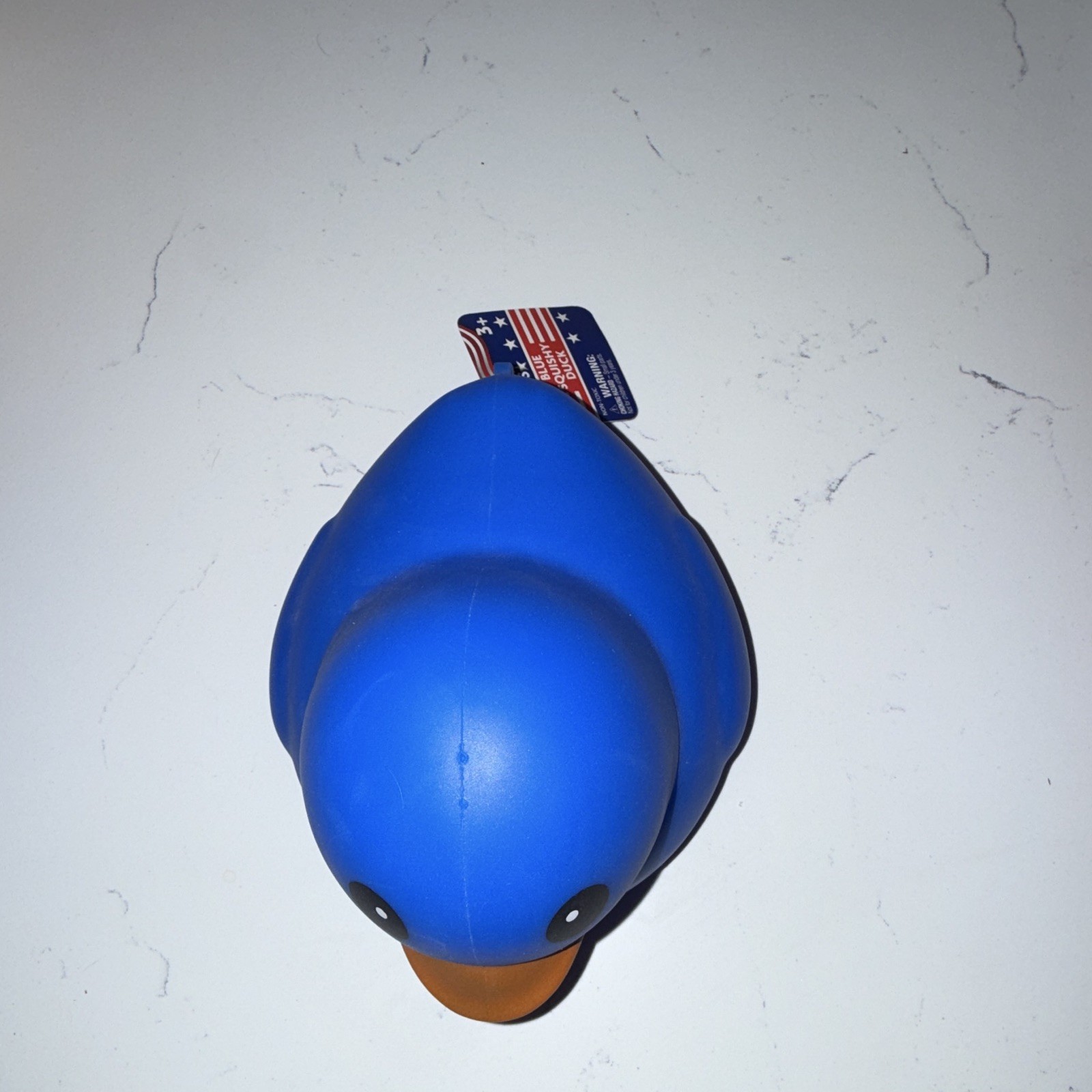 Sunny Days Blue Squishy Duck Squeeze Toy ( from the red white and blue edition)