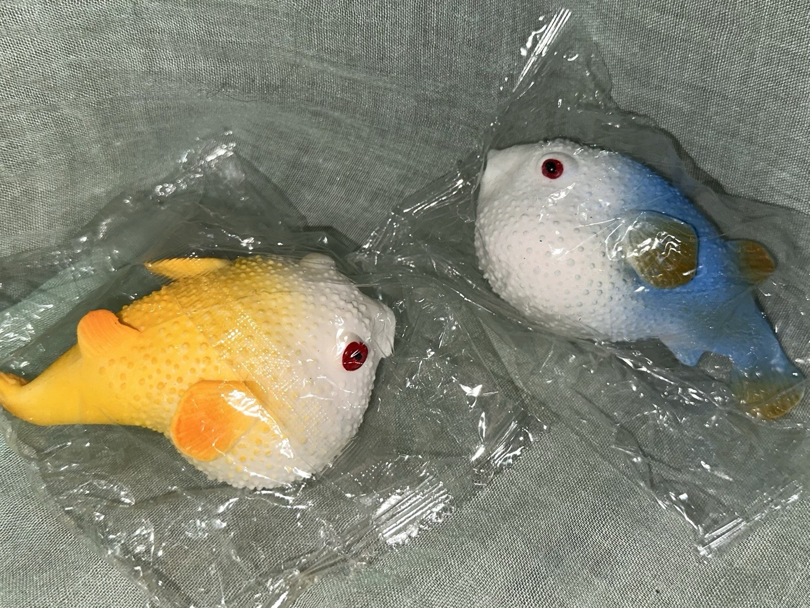 Lot Of Squishy Sensory Toys Puffer Fish 2 Count