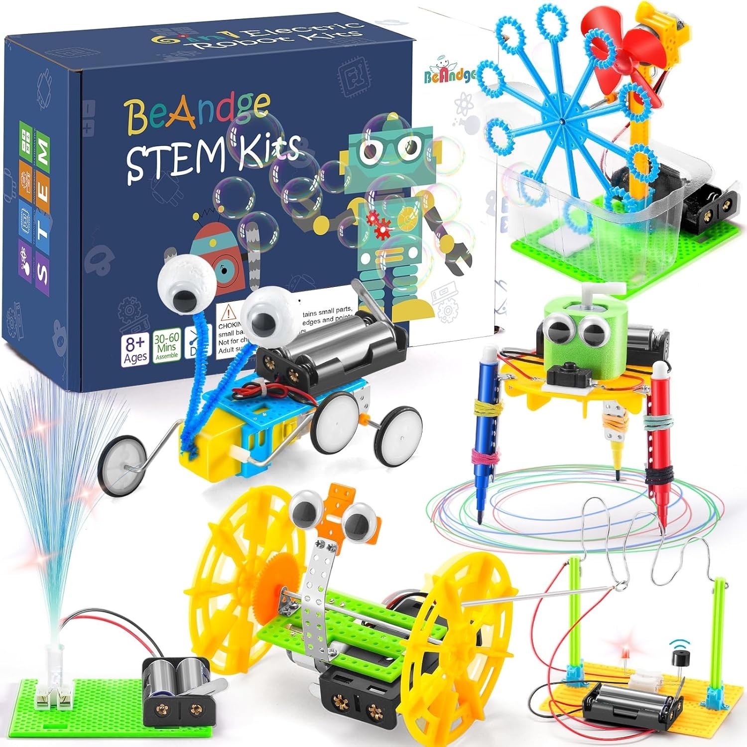 STEM Robotics Kit – STEM Toys for Age 8-13, Boy Robot Toys for 6 7 8 9 10 Ol…