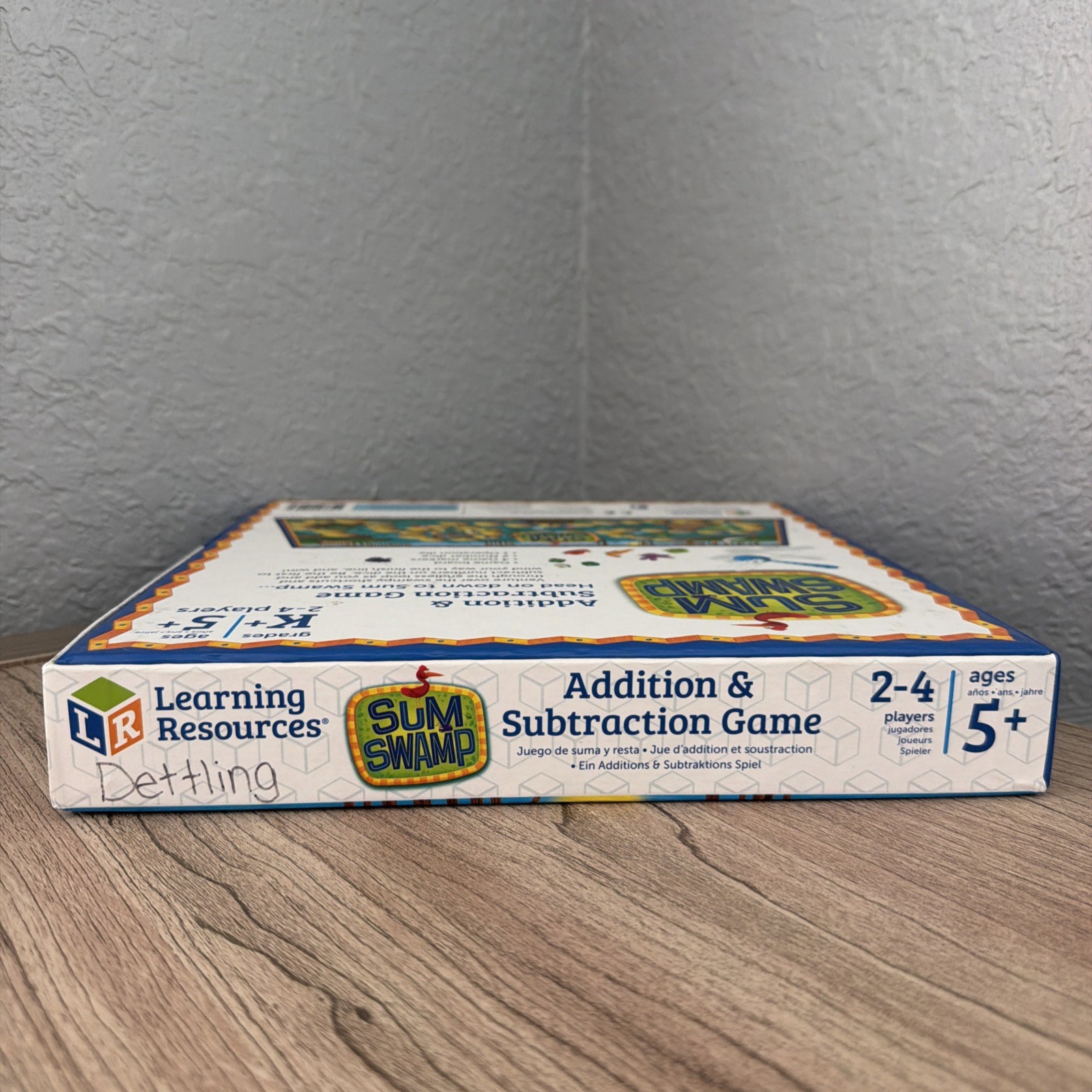 Sum Swamp Addition & Subtraction Game Learning Resources Math Board Game Ages 5+