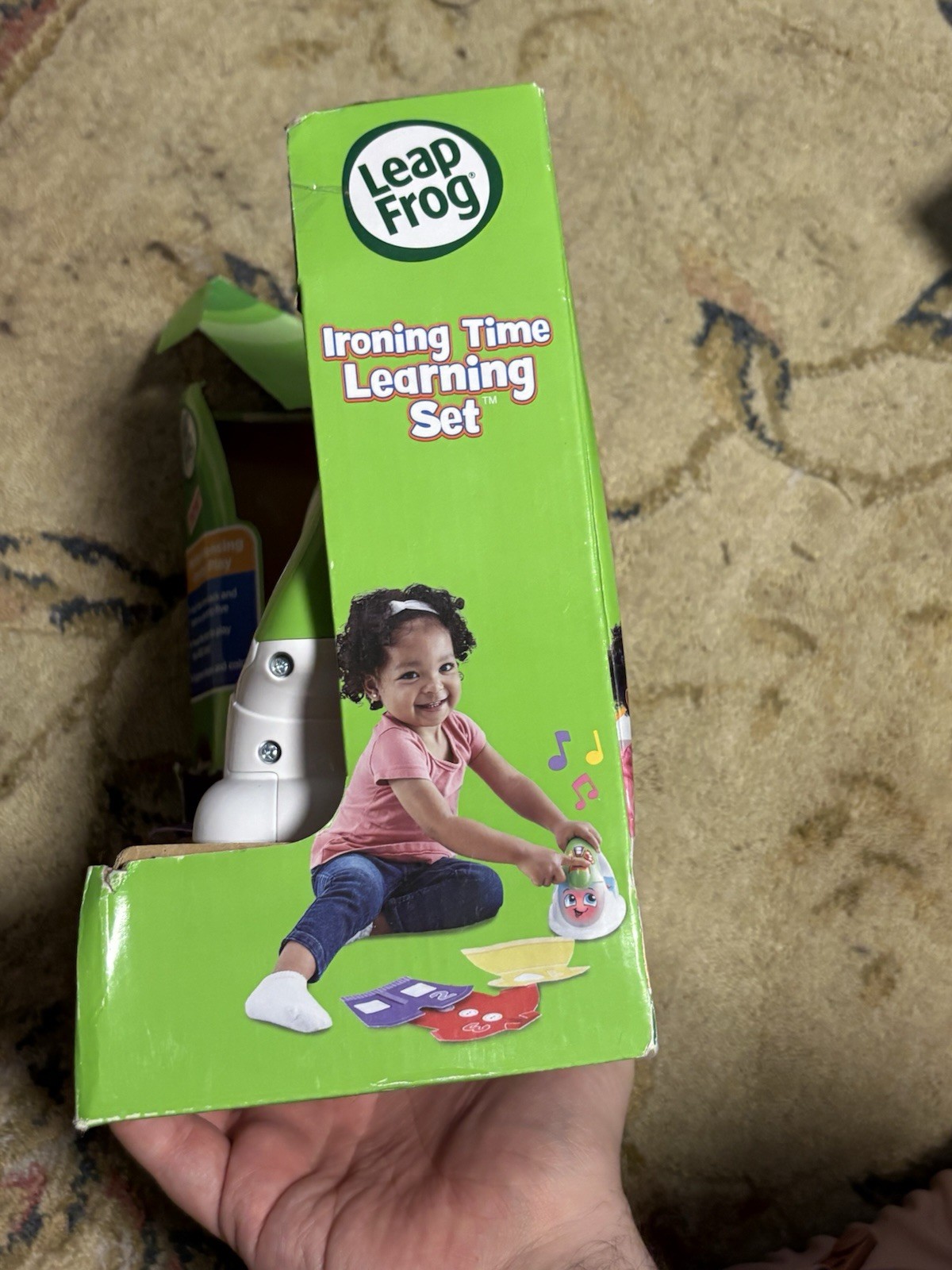 New LEAPFROG Ironing Time Learning Set – Motion-Sensing Play Toy 18mo+ See Desc