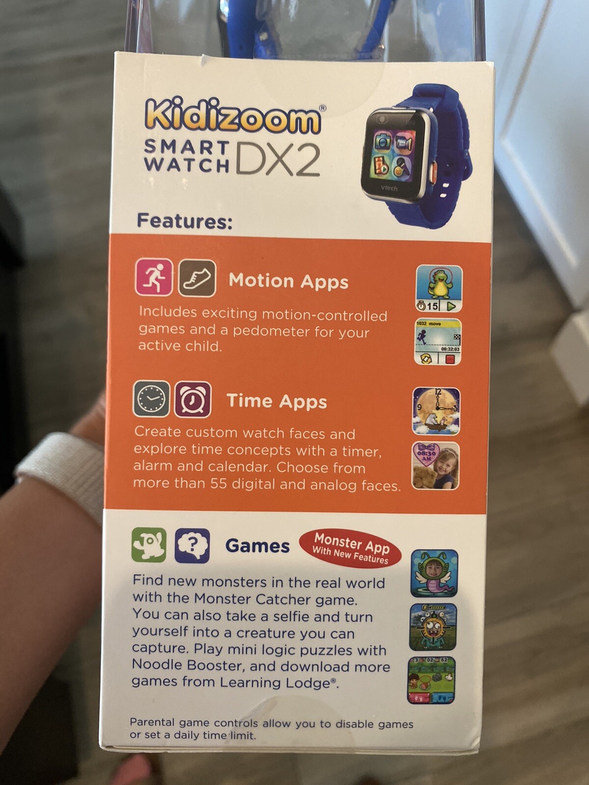 VTech 80-193808 Kidizoom Smartwatch DX2 Smart Watch – Blue