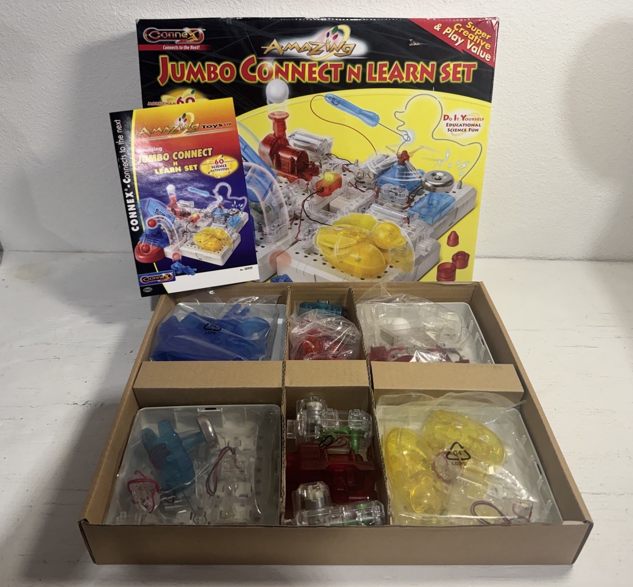 Connex Jumbo Connect N Learn Set Amazing Toys 2014 Science Complete
