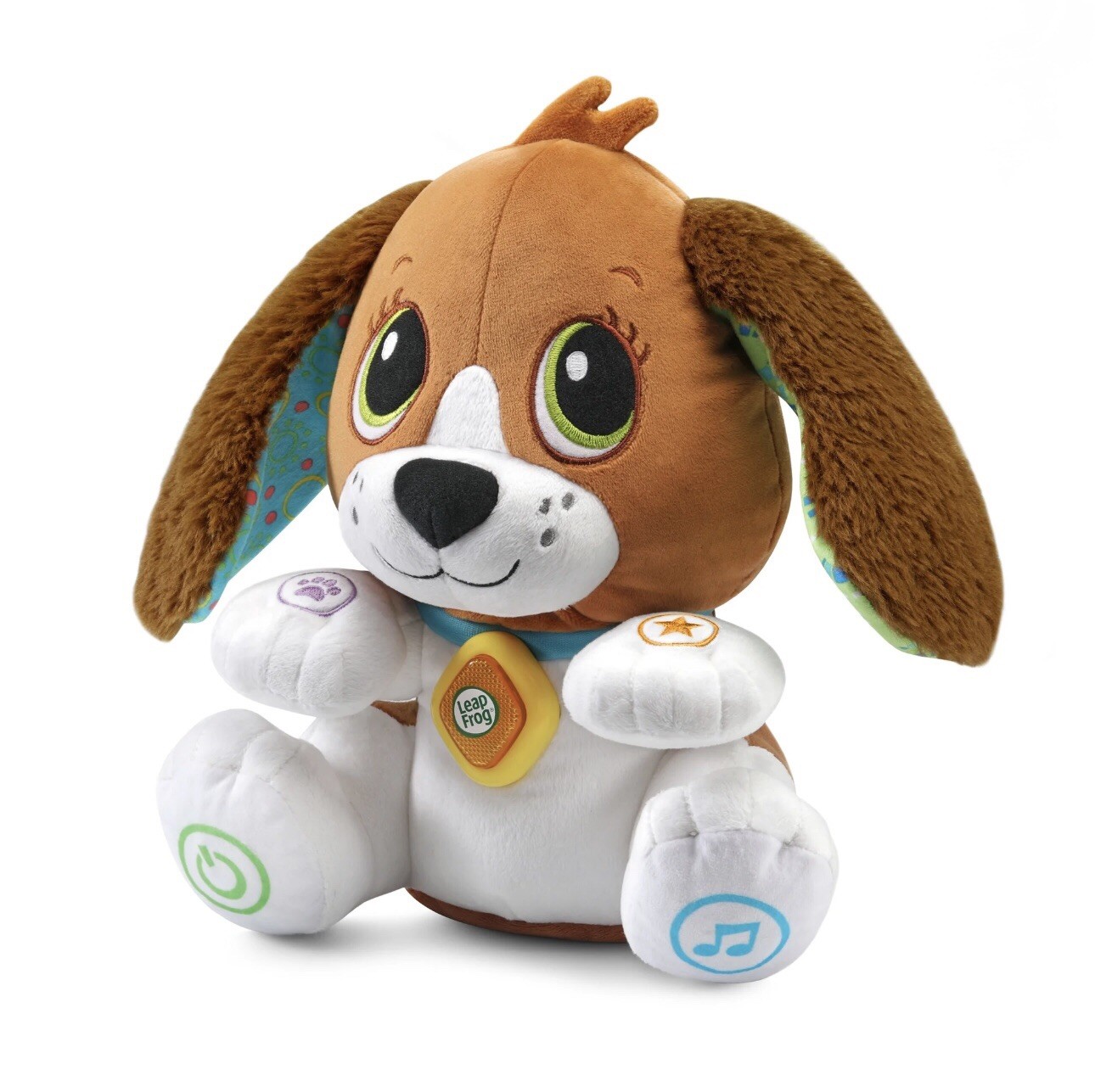 LeapFrog Speak & Learn Puppy Bailey Plush Interactive Learning Toy Baby NWOT