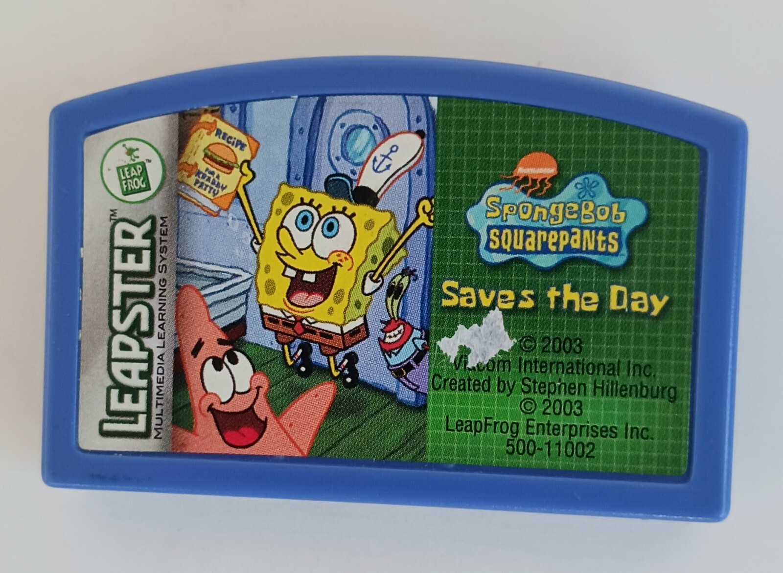 Leapster LeapFrog Learning Games Spongebob Squarepants Saves the Day Cartridge