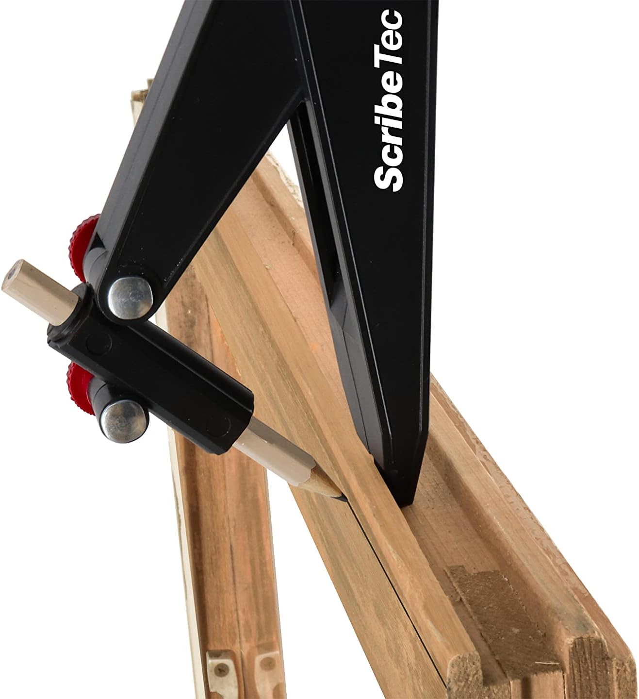 Milescraft 8407 ScribeTec – Scribing and Compass 1 Count (Pack of 1), Black
