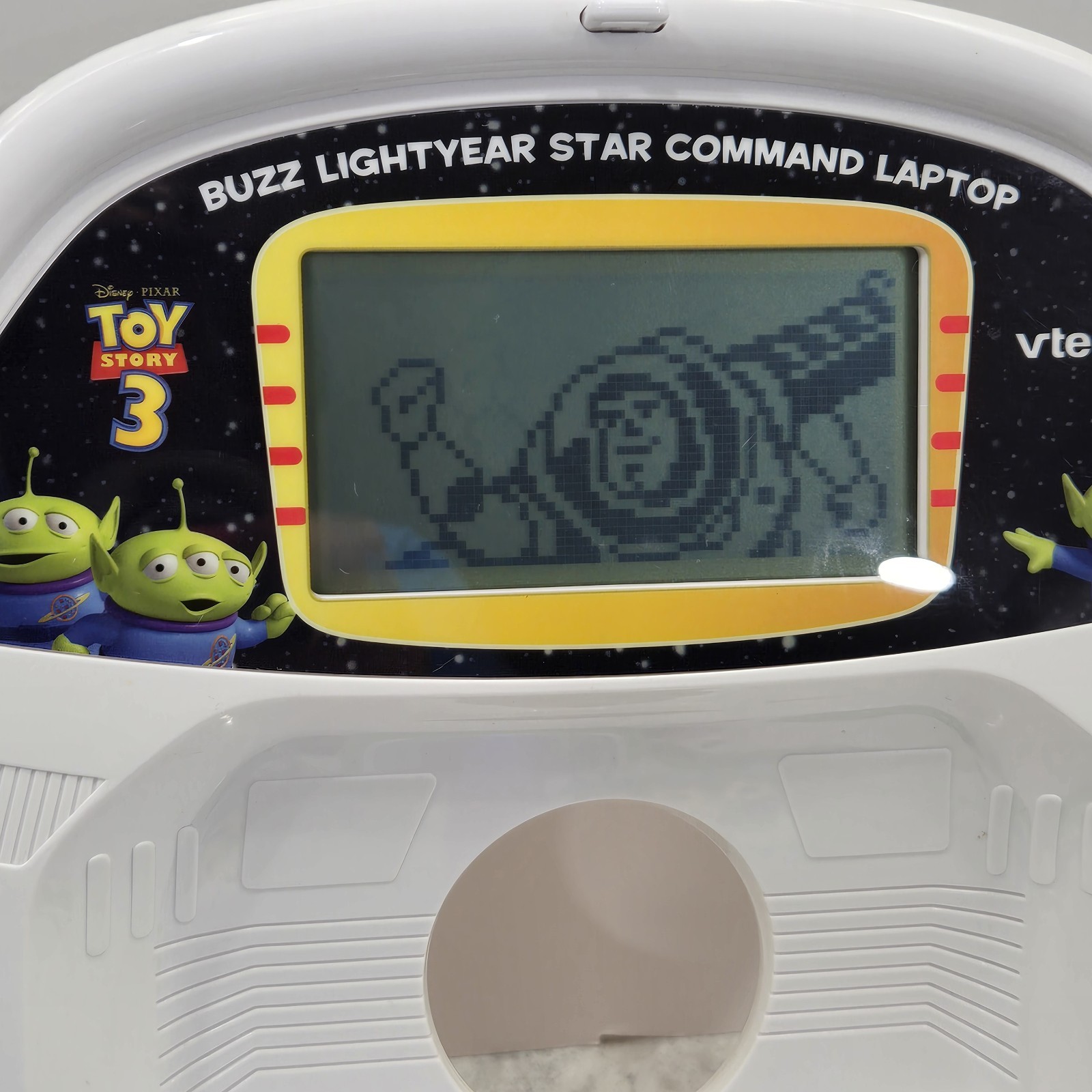 VTech Disney Toy Story 3 Buzz Lightyear Star Command Laptop Works!!