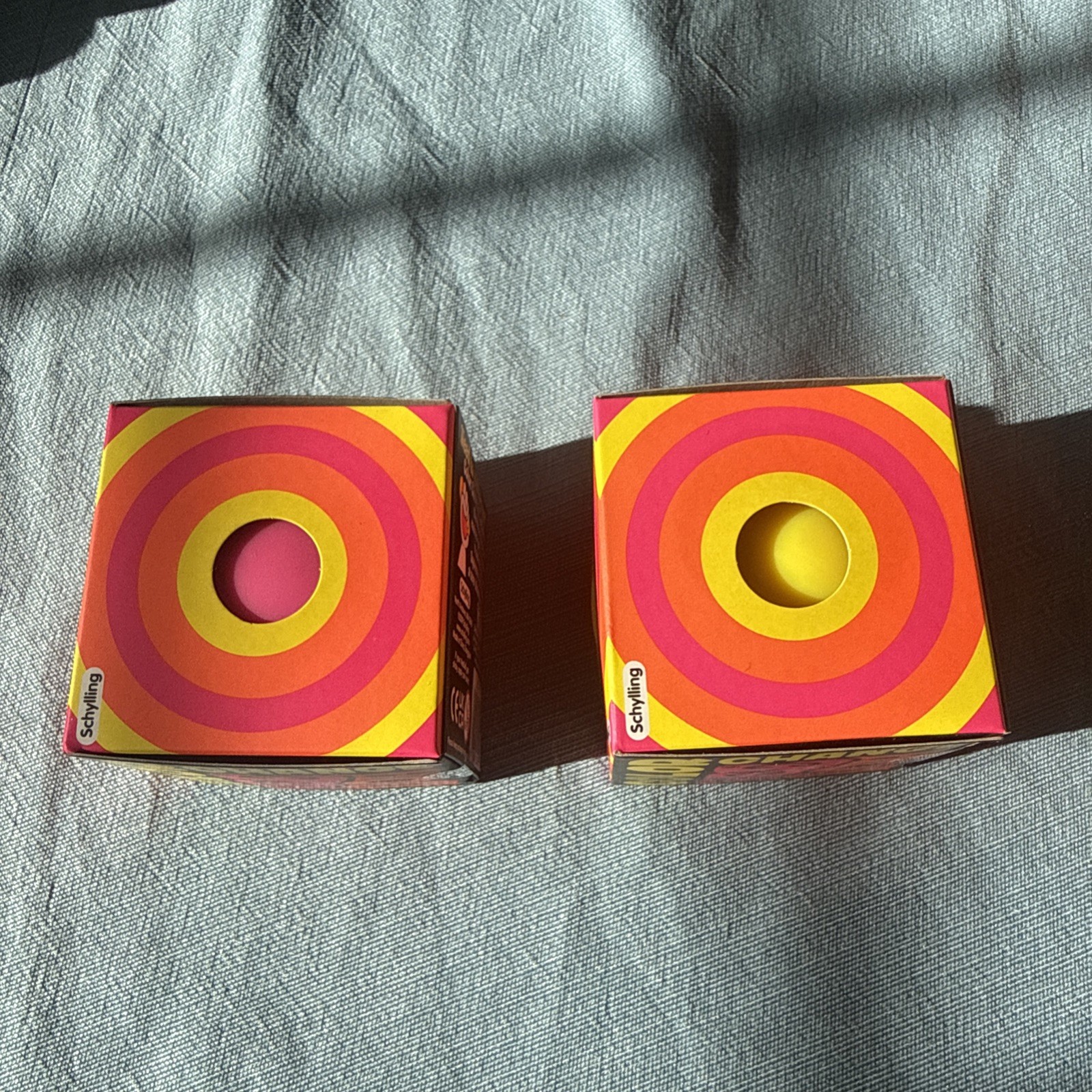 NeeDoh Color Change Lot of 2 Yellow And Pink – Authentic New