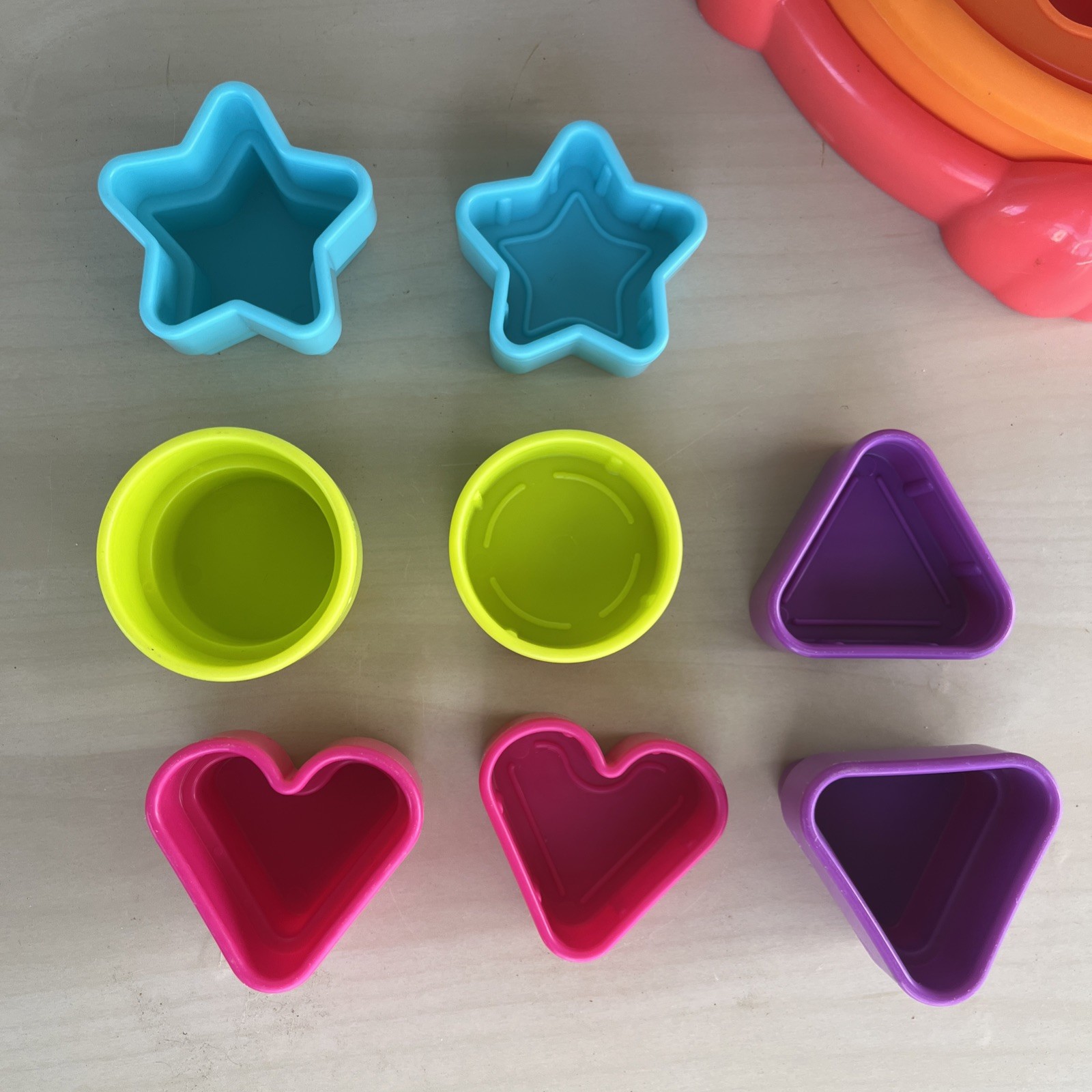 Playskool Pop Up Cat Shape Sorter Baby Toddler Learning Toy 18 months Complete