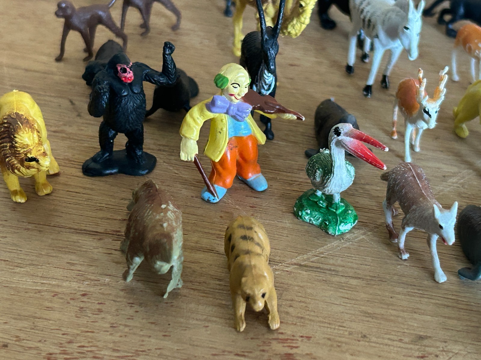 Toy Animal Junk Drawer Lot 90+ Mini Miniature Safari Outback Forest Zoo Crafts
