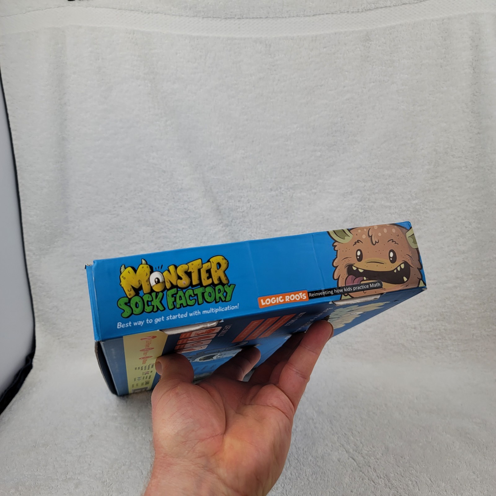 Monster Sock Factory Logic Roots Multiplication Math Game Used Nearly Complete