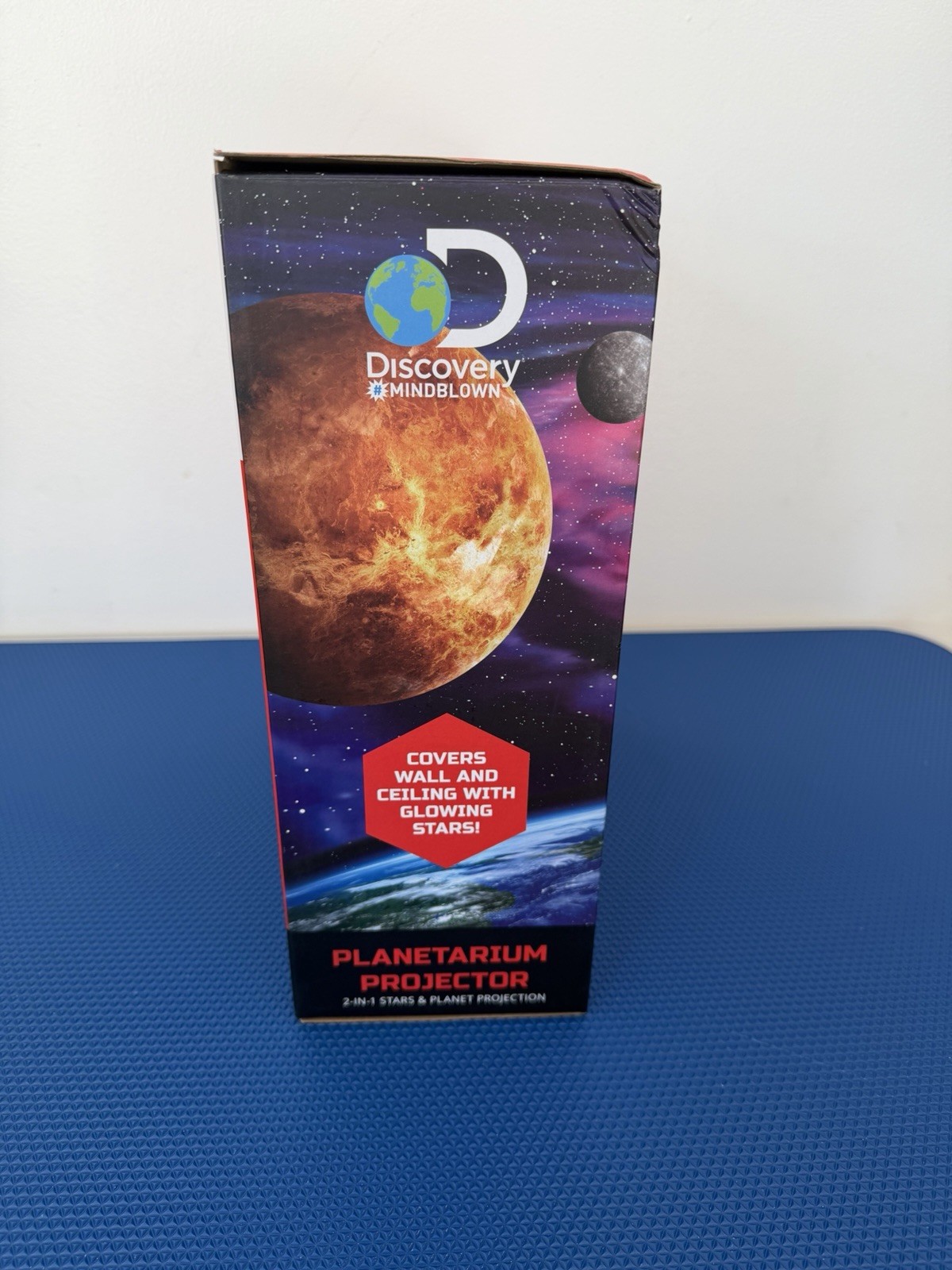 Discovery Mindblown 2-in-1 Reversible Planetarium Space Projector for Children
