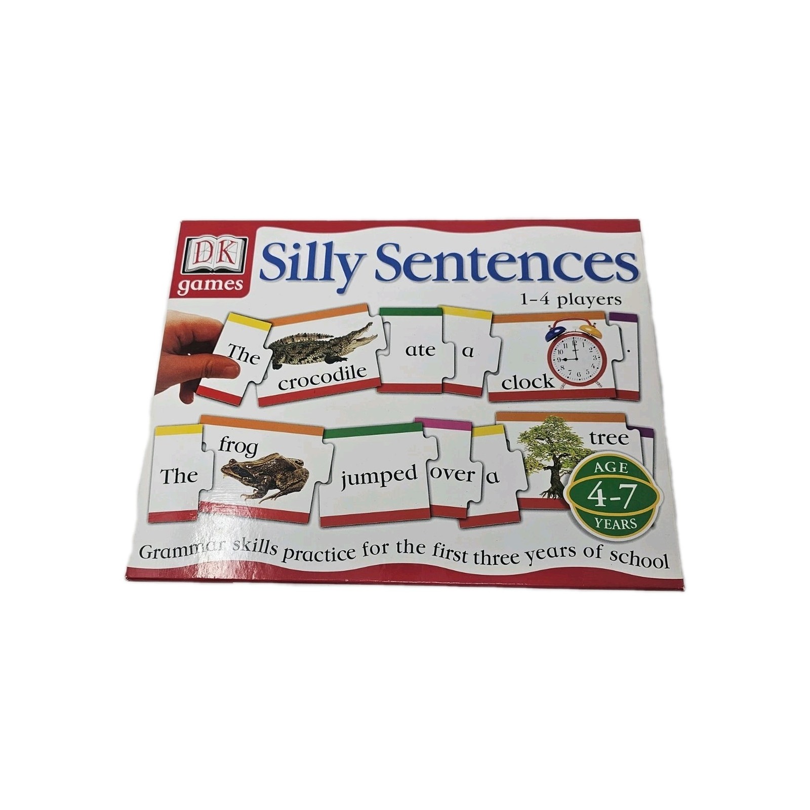 DK Games Silly Sentences Grammar Puzzle Game Educational Learning Tool Ages 4-7