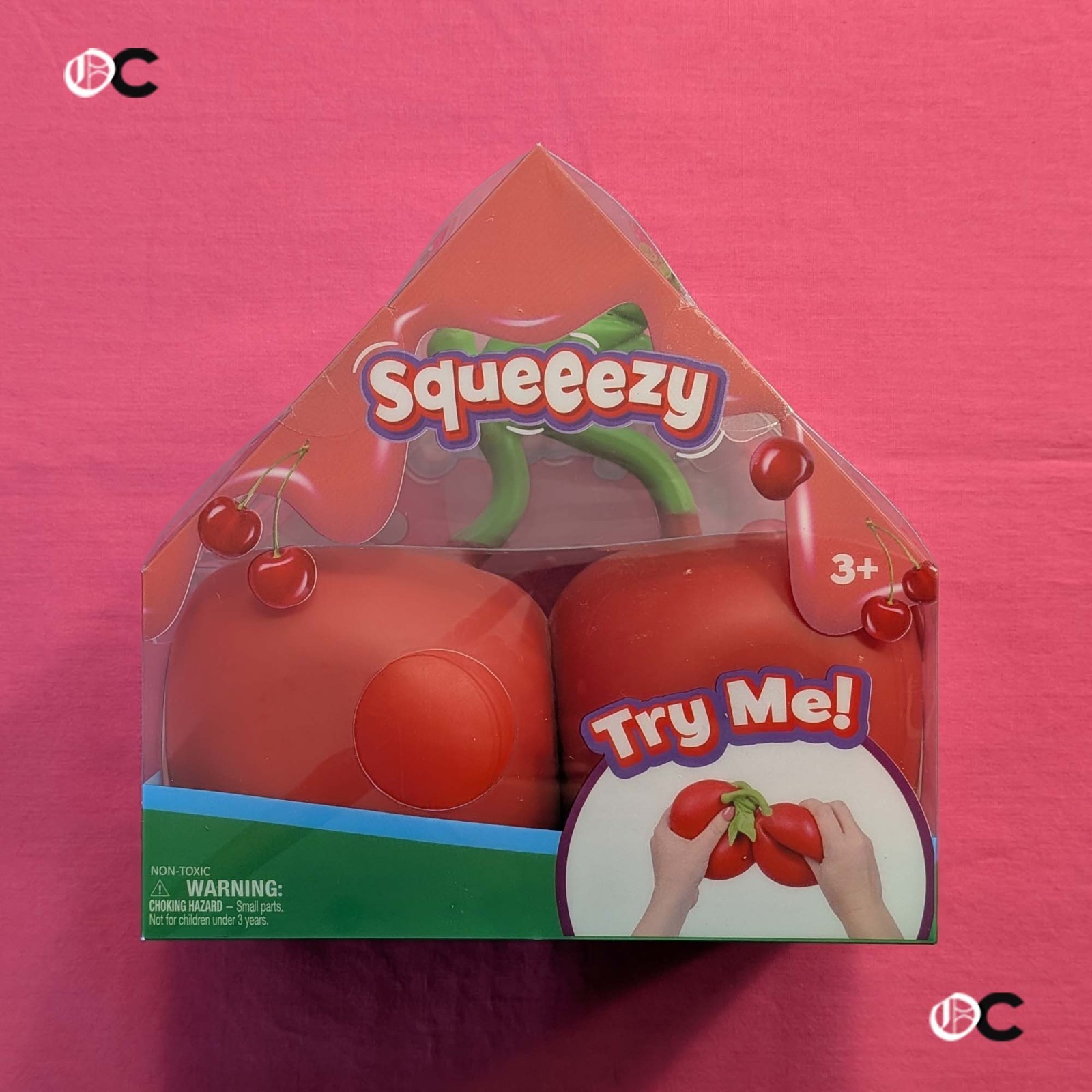 Sunny Days Squeeezy Cherries – Stress Sensory Fidget Toy New & Sealed