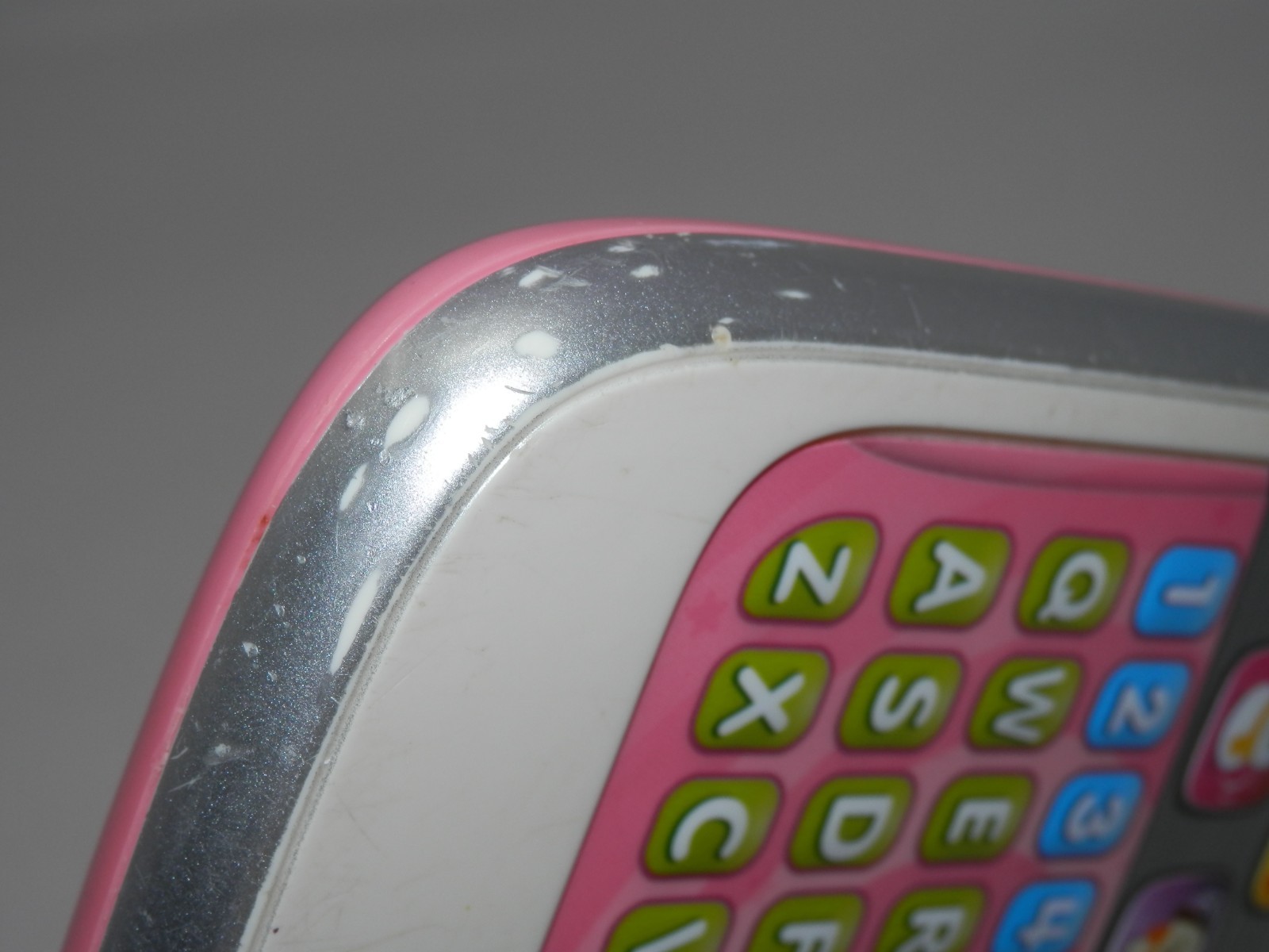 VTech ABC Text & Go Motion Phone Learning Educational Toy Handheld Game Pink