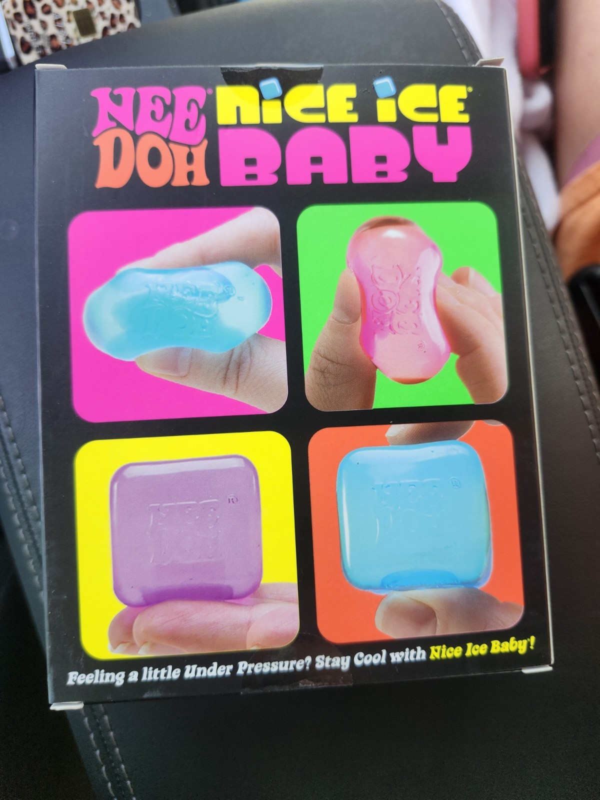 NeeDoh Nice Ice Baby 4 pack, Set of Four Nee Doh Mini Nice Cube New In Box