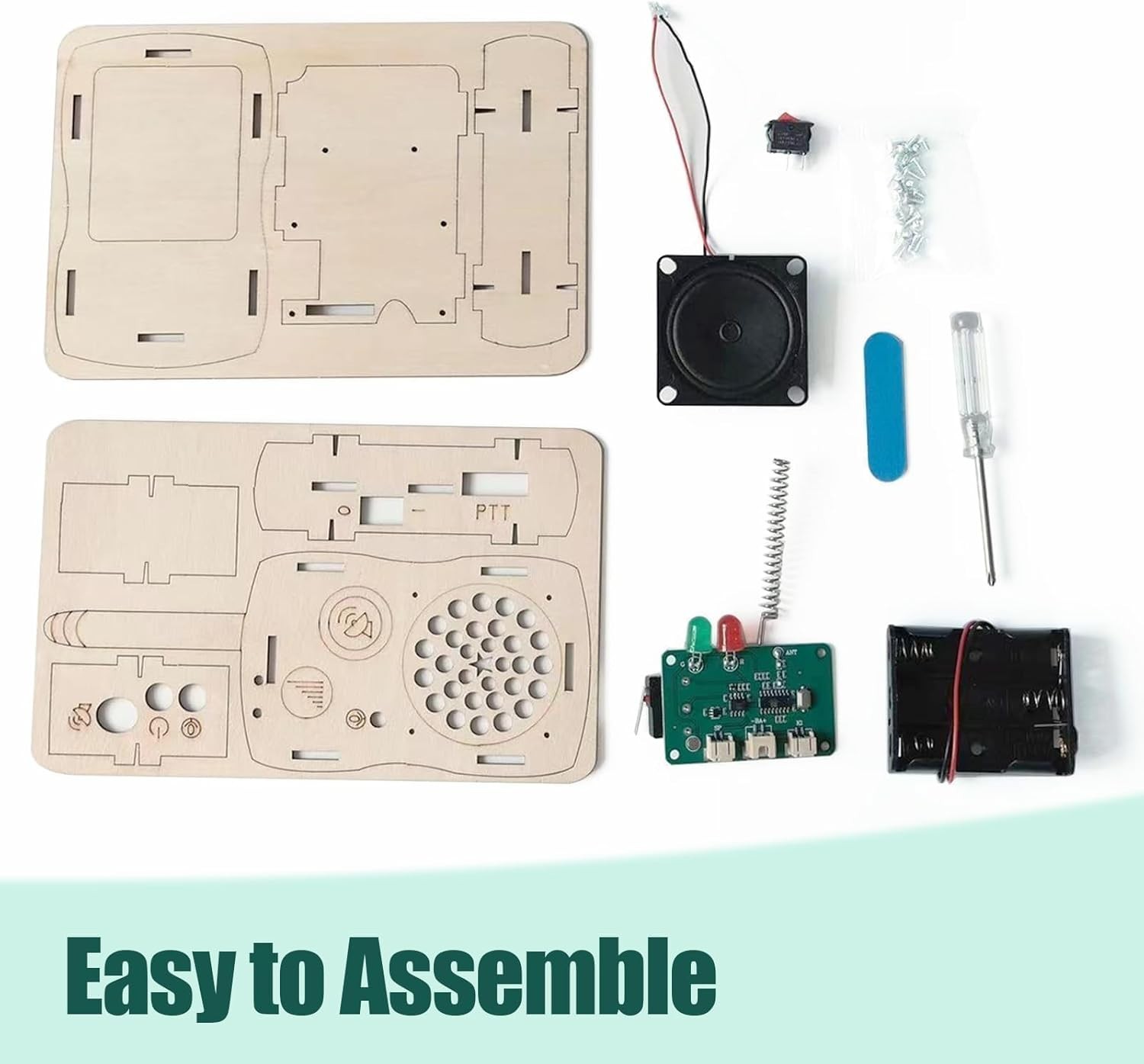 STEM Toys for Age 6-8-13 Crafts Kits Building Your Own Walkie Talkies for Kid…