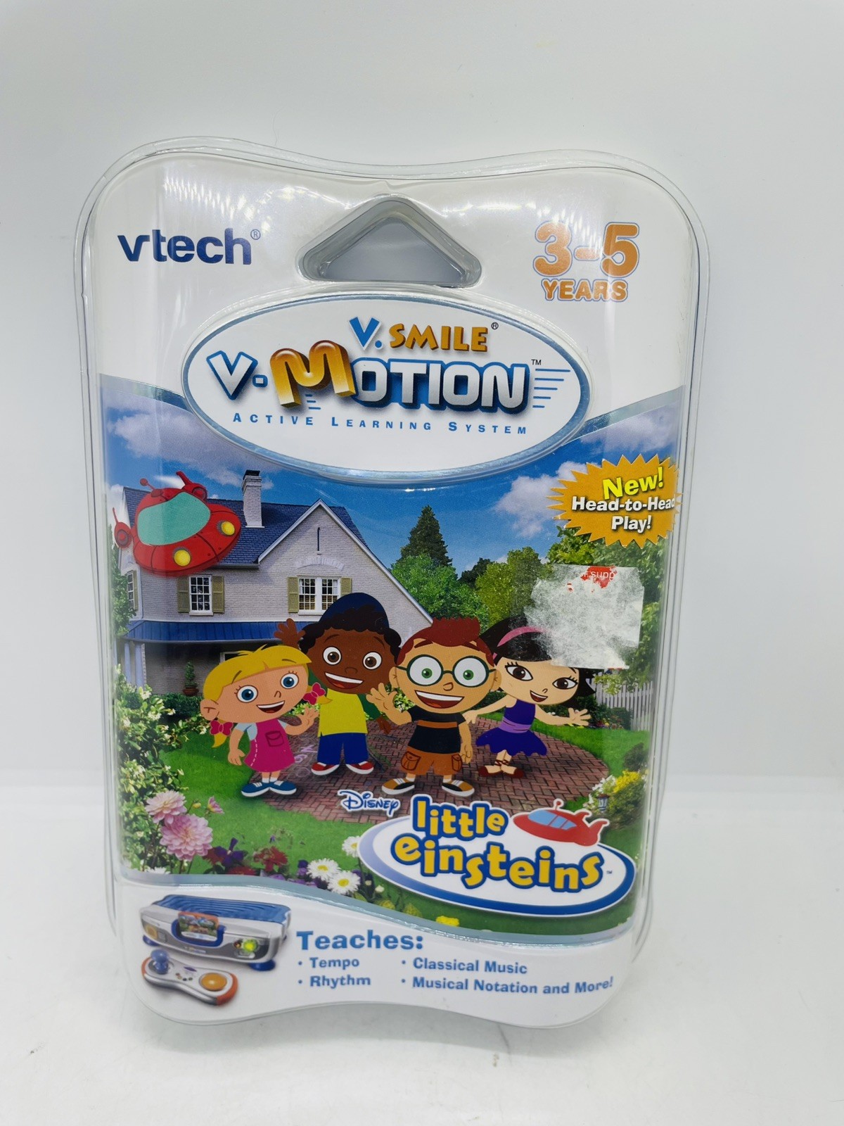 V TECH V SMILE V MOTION DISNEY LITTLE EINSTEINS Game