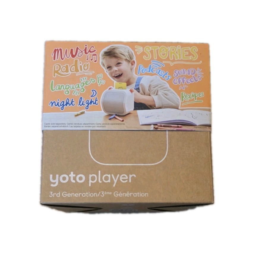 Yoto Player 3rd Gen – Kids Audio Smart Speaker Radio Story Player *Brand New*
