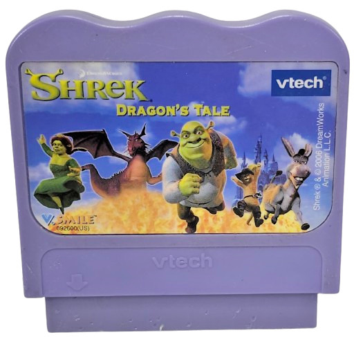 2006 VTech VSmile Dreamworks “Shrek: Dragon’s Tale” Game Cartridge-Educational