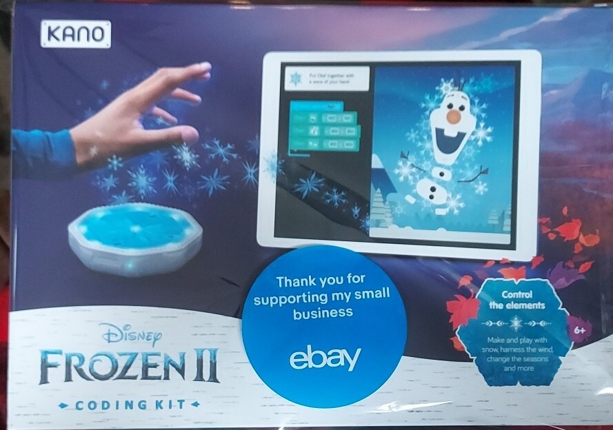 NEW Disney Frozen 2 Kano Coding Kit .Educational STEM: Science 6 Years and Up