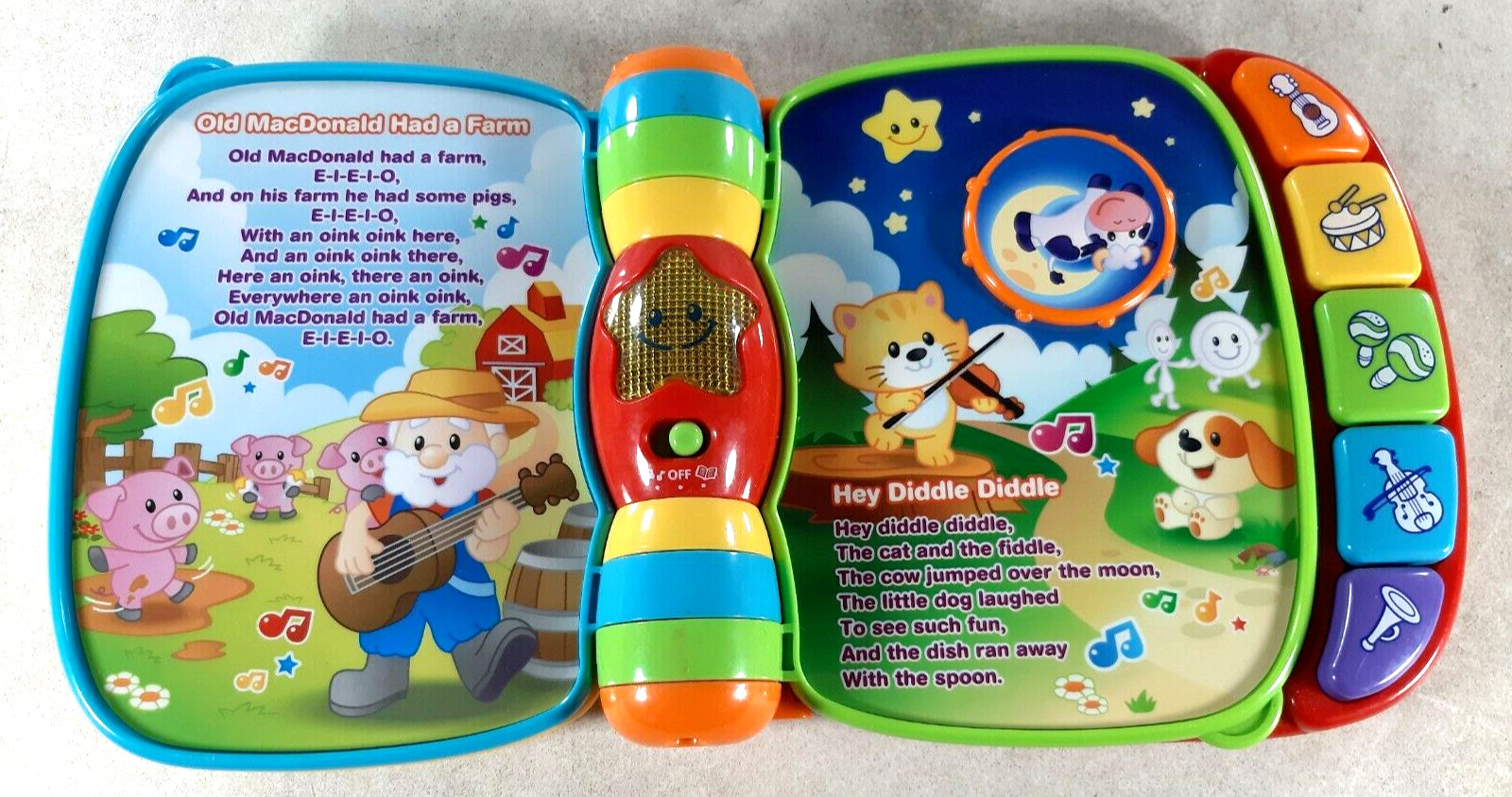 VTech Bedtime Musical Rhymes Book for Babies