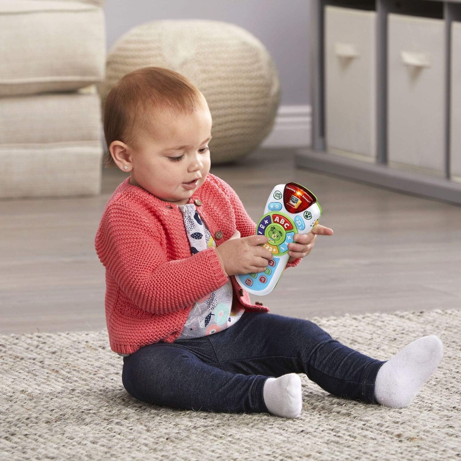 Scout’s Learning Lights Remote Deluxe – 17 Interactive Buttons for Toddlers