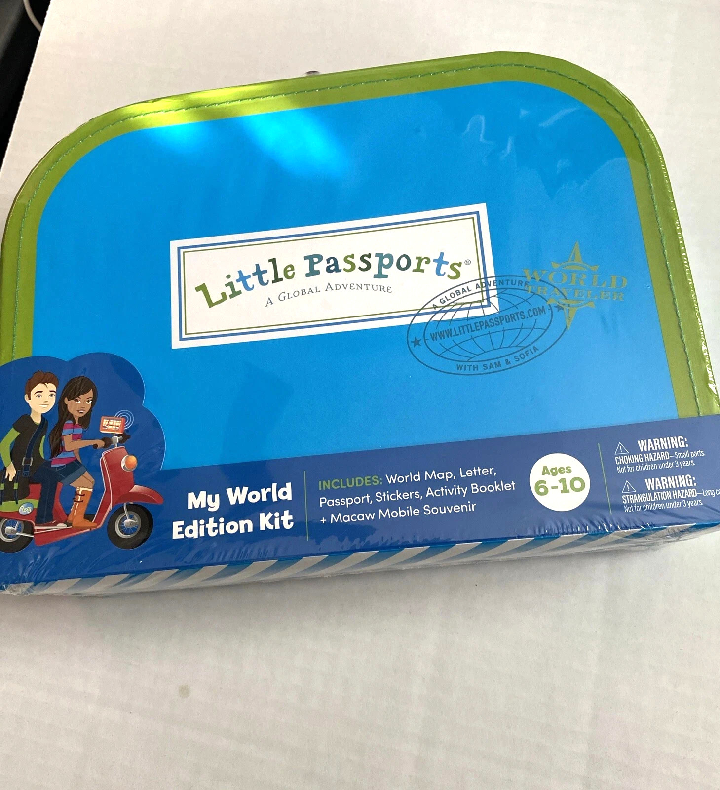Little Passports: A Global Adventure My World Edition Kit for Ages 6-10 NEW