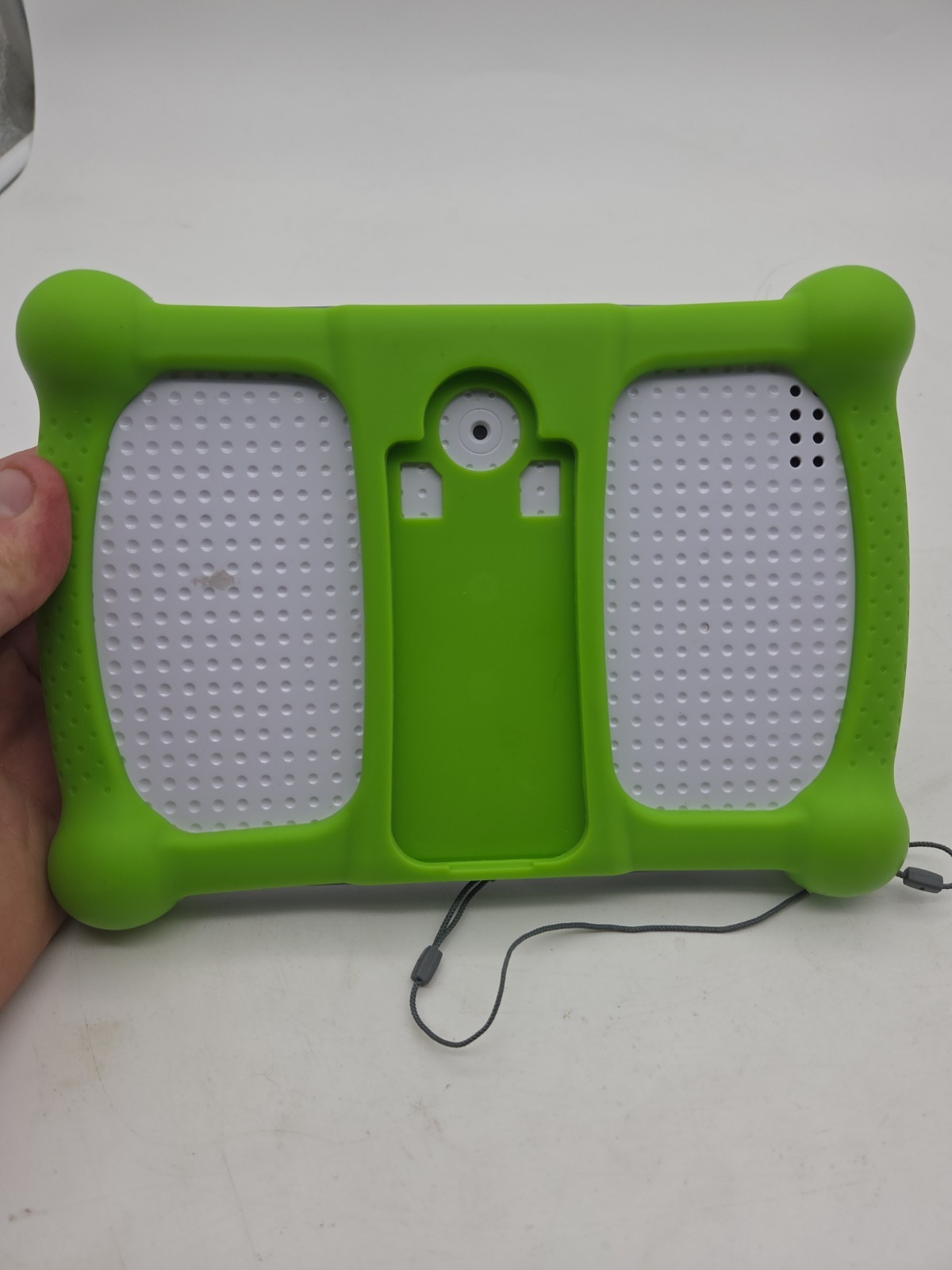 LeapFrog LeapPad Academy Kids Learning Tablet with Green Protective Bumper Case
