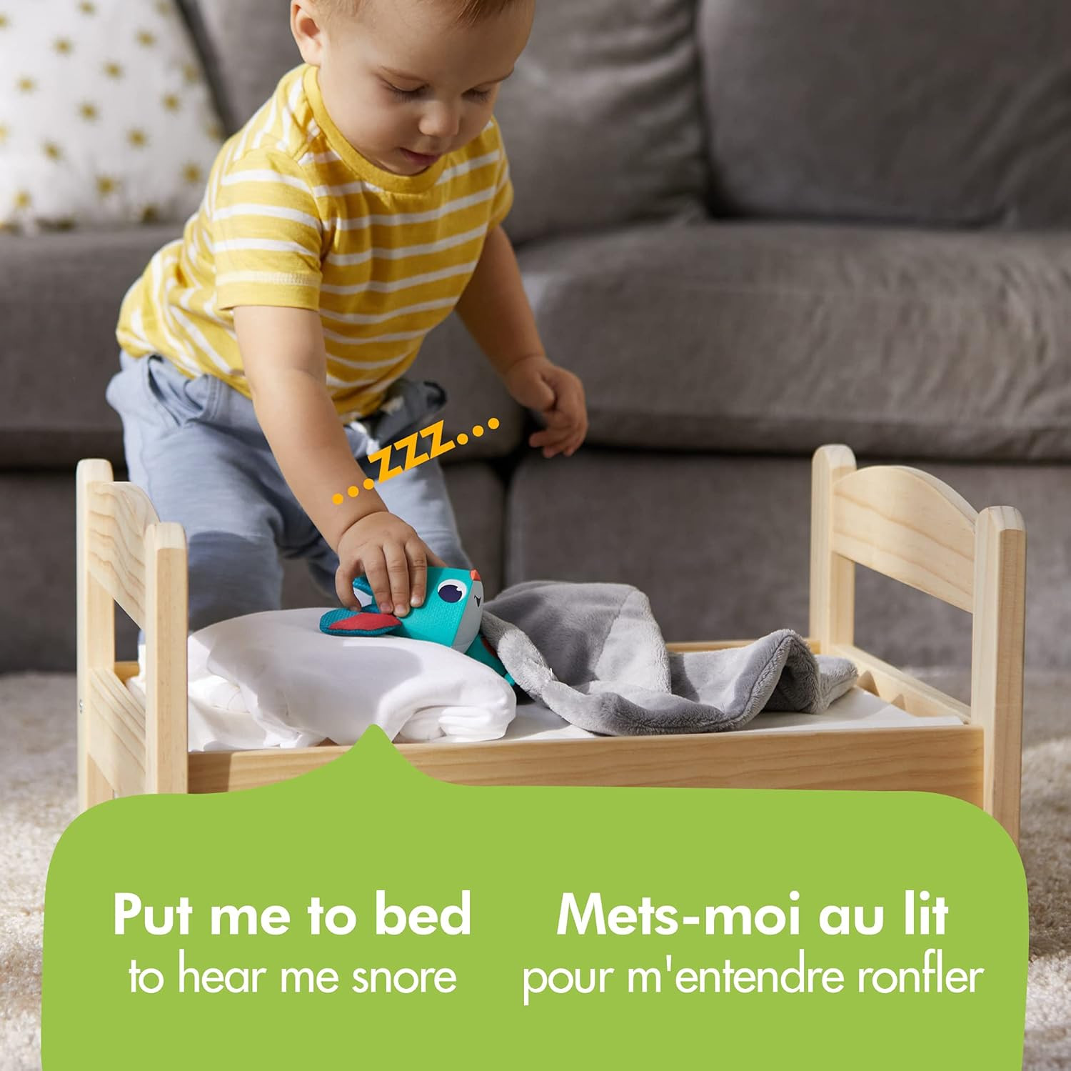 Interactive Bunny Toy with Smart Sensors, 7 Activities, Peekaboo, Ages 12m+ Toy.