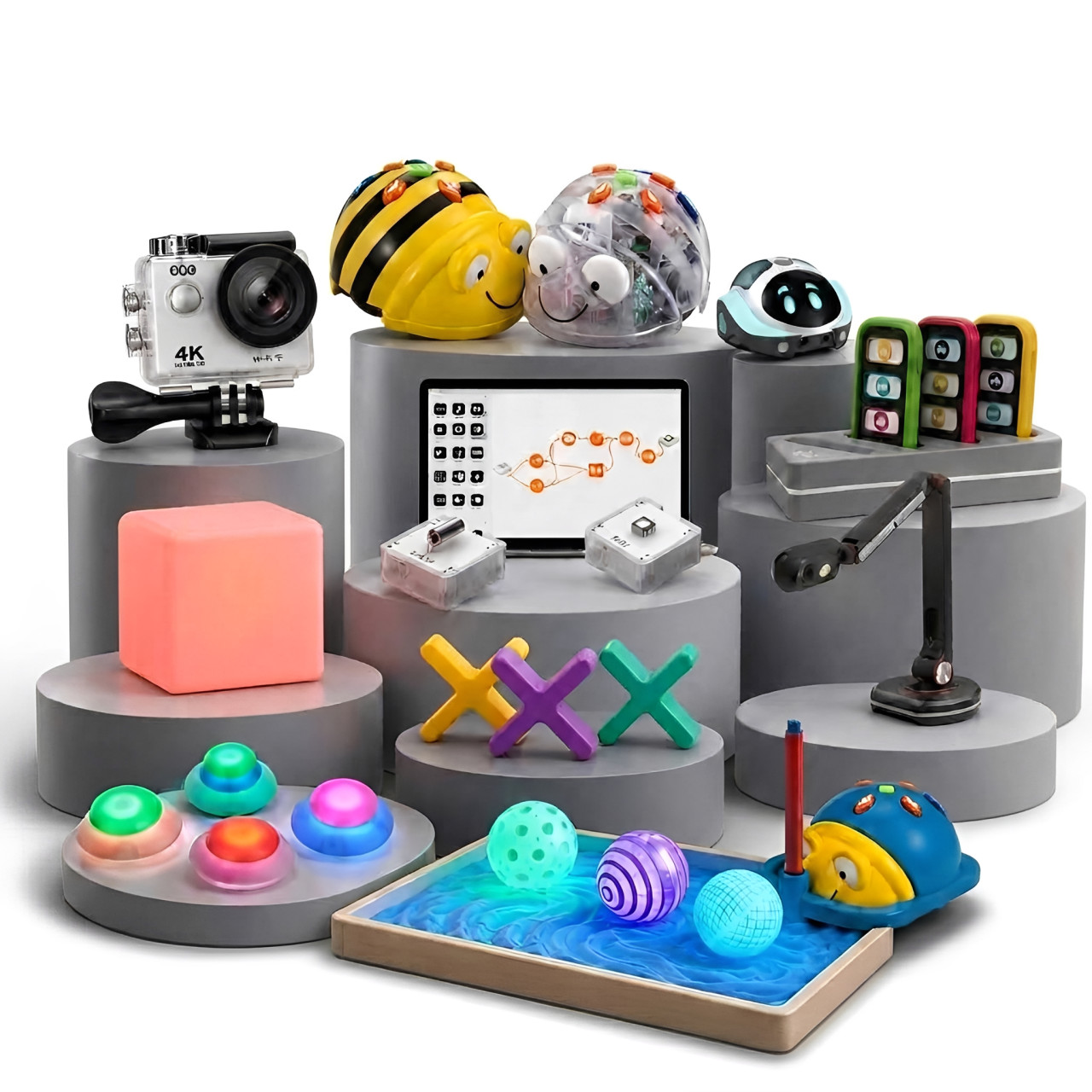 Mobile Library STEM Program Kit Makerspace Coding Robotics Digital Learning Lab