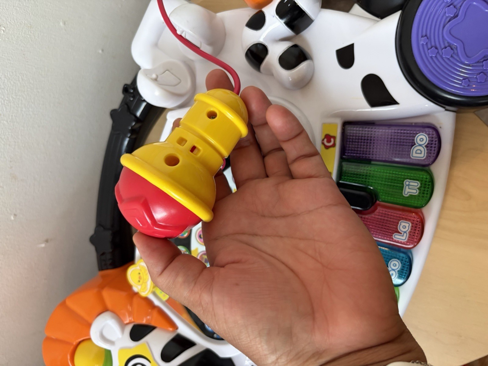 VTech Zoo Jamz Zebra Piano Musical Keyboard Educational Toddler Toy 1-2 Years