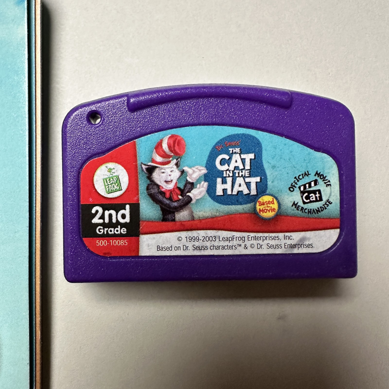 LeapFrog Cat in the Hat 2nd Grade Reading Cartridge Set Dr. Seuss Movie Learn