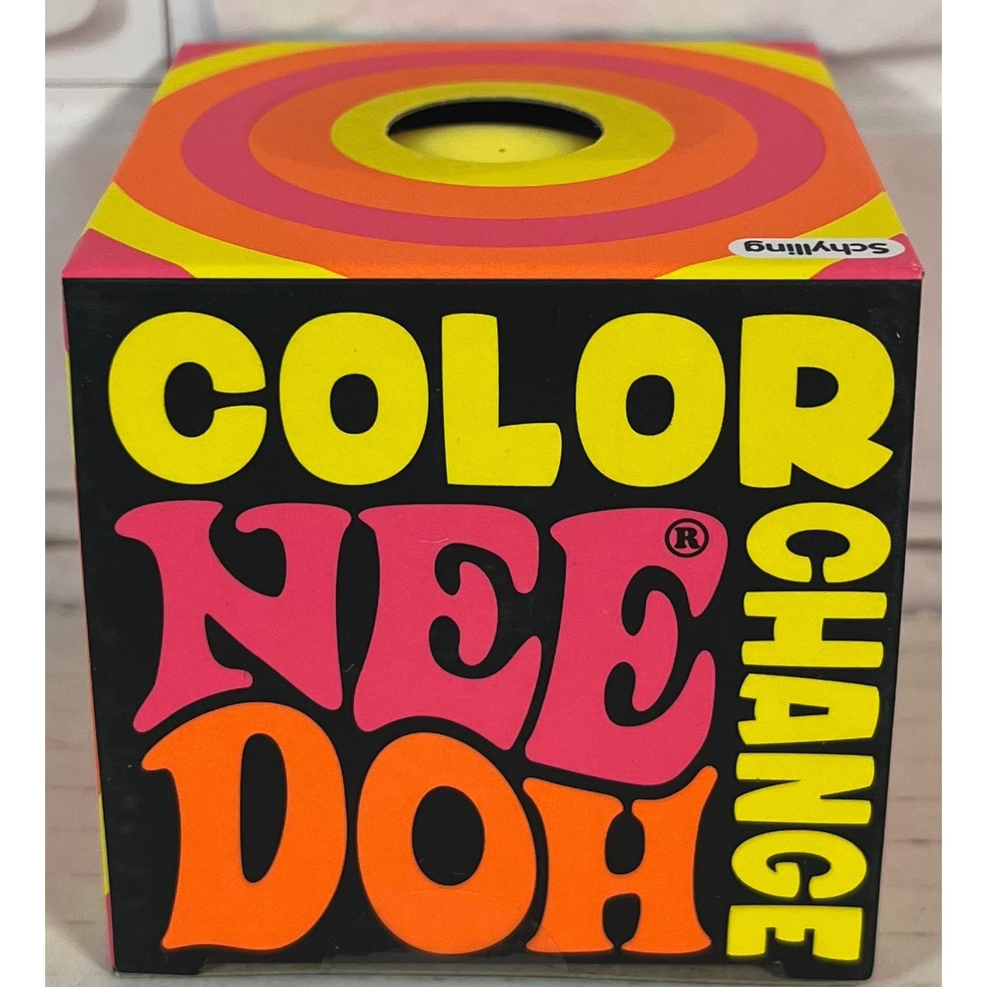 Schylling Color Change NeeDoh Stress Ball Unisex OS Yellow New Fidget Toy