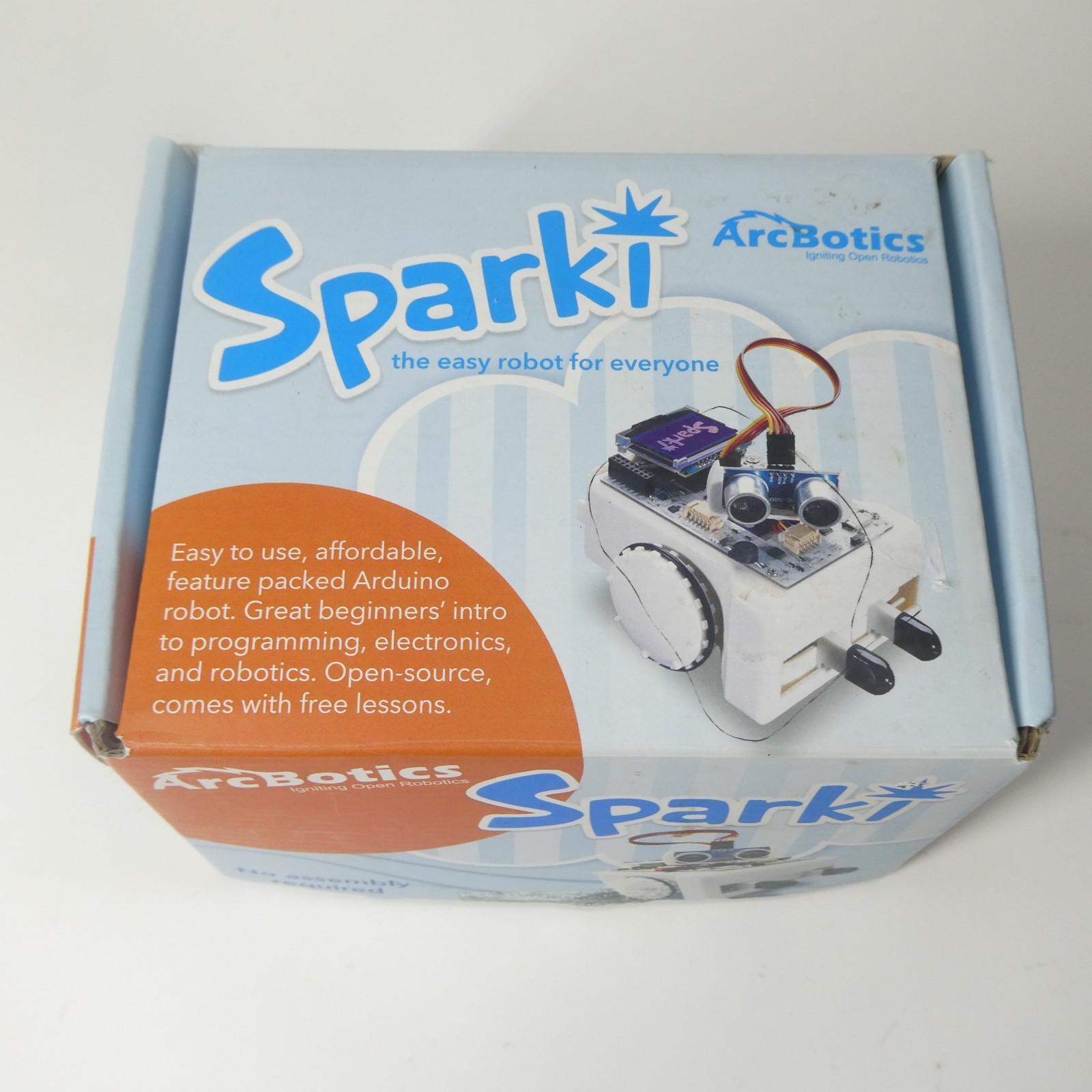 Sparki Robot Kit ArcBotics Arduino STEM Coding UNTESTED