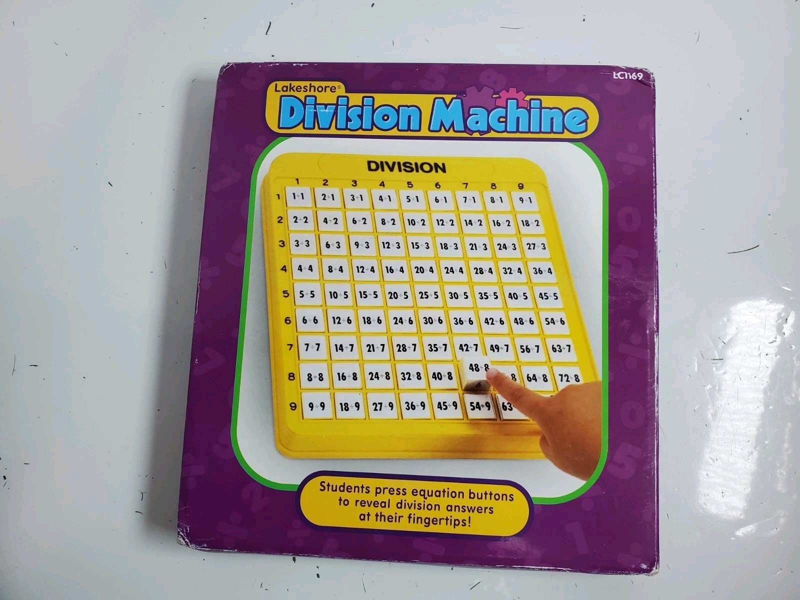 Lakeshore Division Machine Math Learning Toy – w/ Box – Barely Used