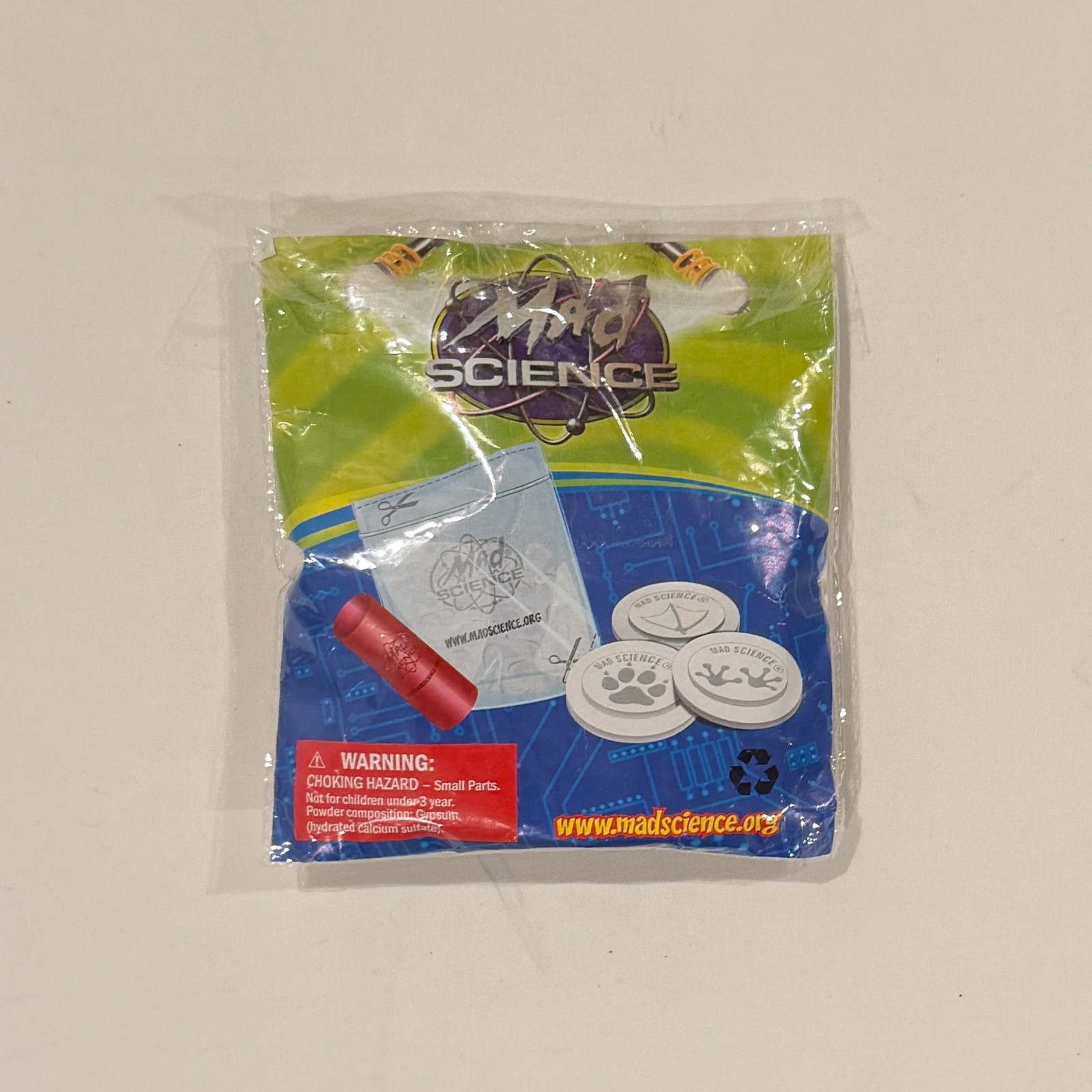 STEM Projects Kids NWT Mad Science Kit 4pc LOT Airplane, Catapult, Plaster, etc.