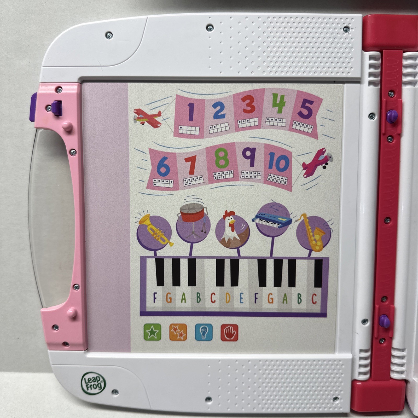 LeapFrog Leap Start Interactive Learning System Reader Pink Model 2021 WORKS