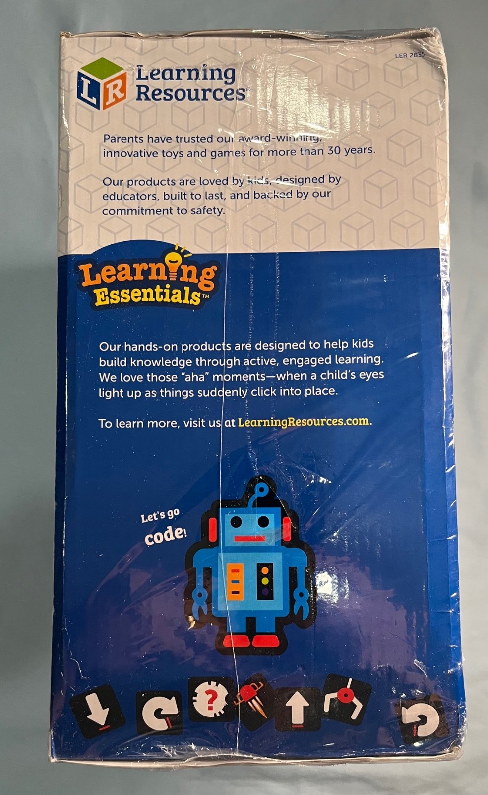 NEW Learning Resources STEM Lets Go Code! Activity Set 50 Pieces Design-Code-Go